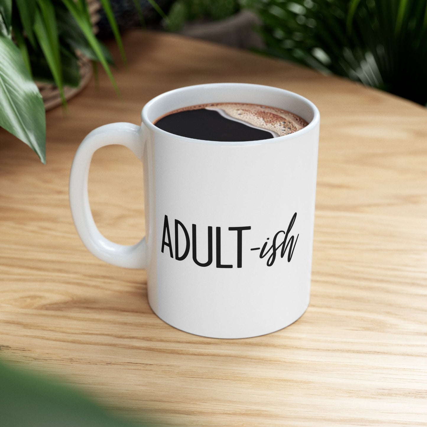 Tasse pour adulte, tasse pour adulte, tasse drôle, tasse à café cadeau, tasse à citations de café, tasse inspirante, tasse à café en céramique blanche 11 oz