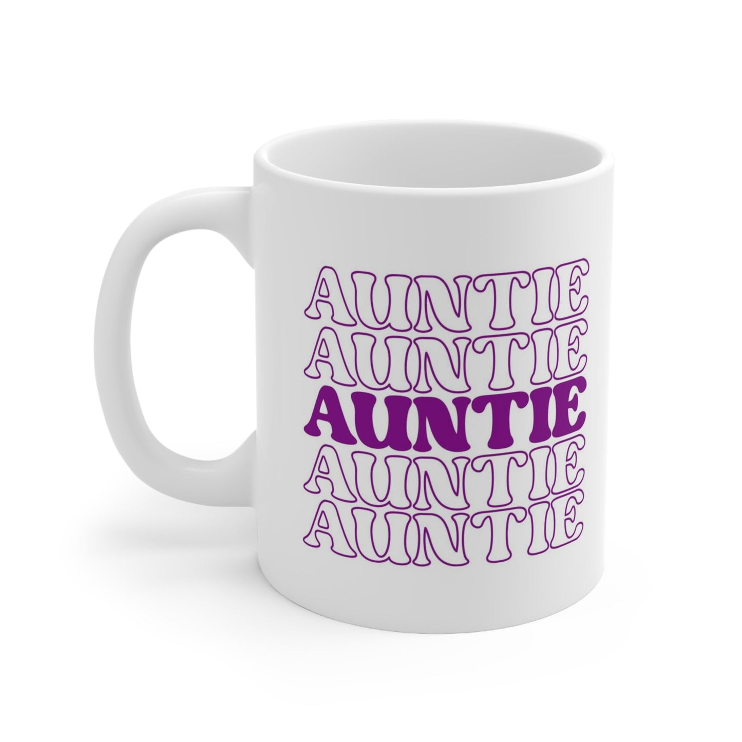 Tasse cadeau pour tantes, tasse pour tante, tasse drôle, tasse à café cadeau, tasse avec citations sur le café, tasse à café, tasse à café en céramique blanche 11 oz