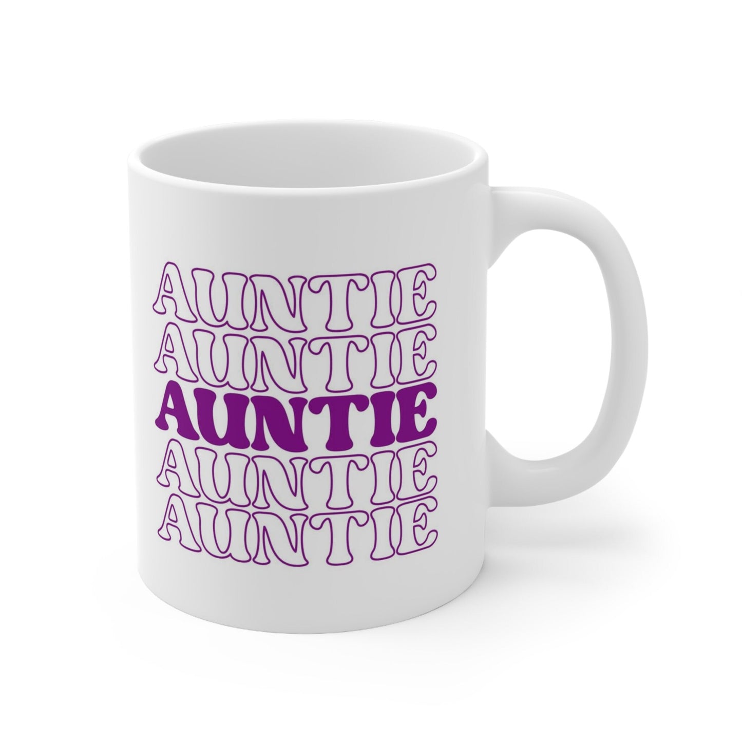 Tasse cadeau pour tantes, tasse pour tante, tasse drôle, tasse à café cadeau, tasse avec citations sur le café, tasse à café, tasse à café en céramique blanche 11 oz