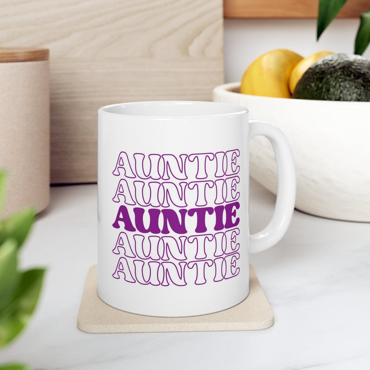 Tasse cadeau pour tantes, tasse pour tante, tasse drôle, tasse à café cadeau, tasse avec citations sur le café, tasse à café, tasse à café en céramique blanche 11 oz