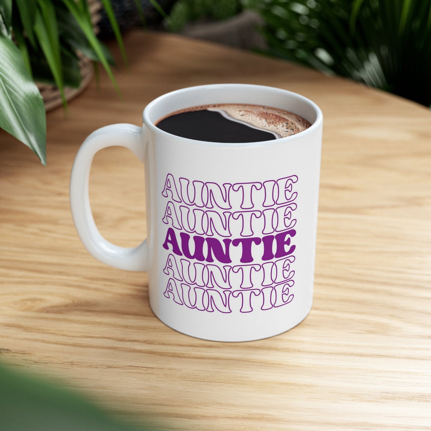 Tasse cadeau pour tantes, tasse pour tante, tasse drôle, tasse à café cadeau, tasse avec citations sur le café, tasse à café, tasse à café en céramique blanche 11 oz