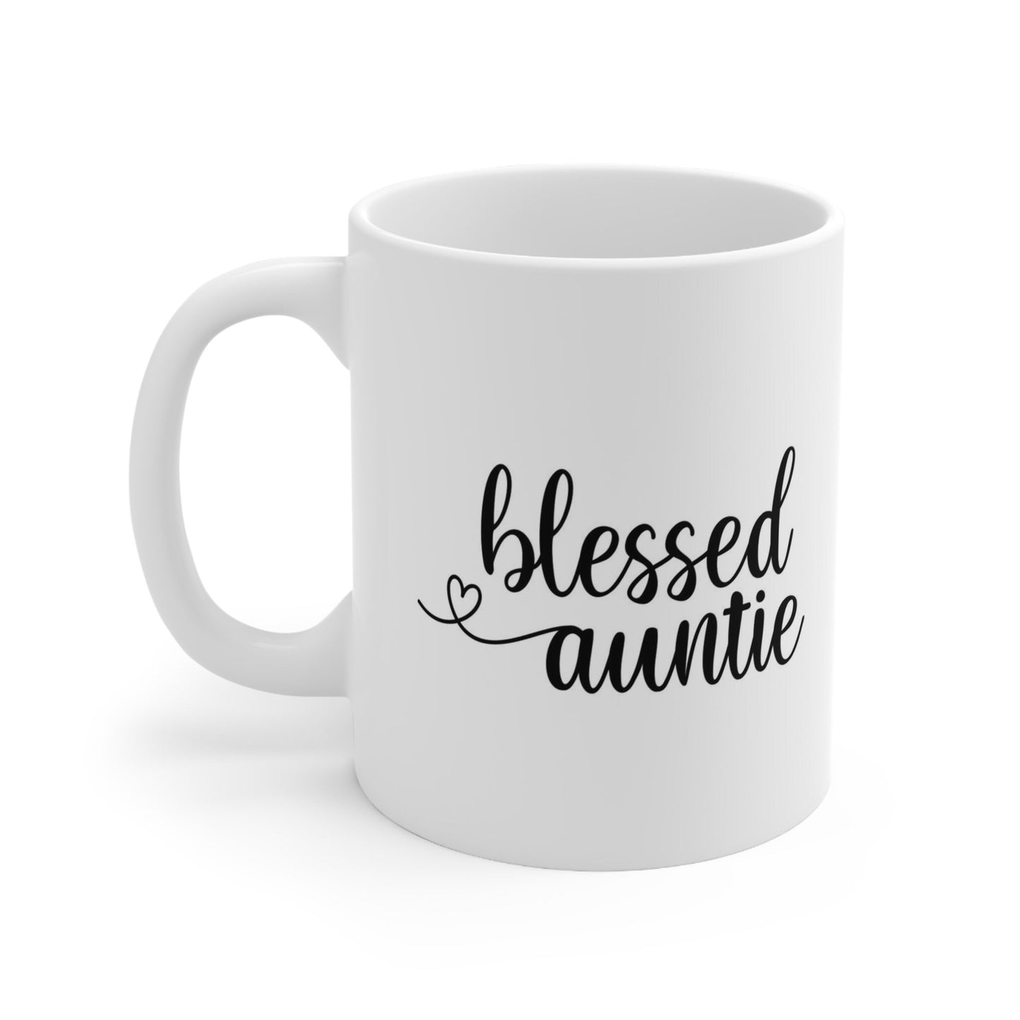 Tasse cadeau tante bénie, tasse pour tante, tasse à café cadeau, tasse à citations sur le café, tasse en céramique pour café ou thé 11 oz