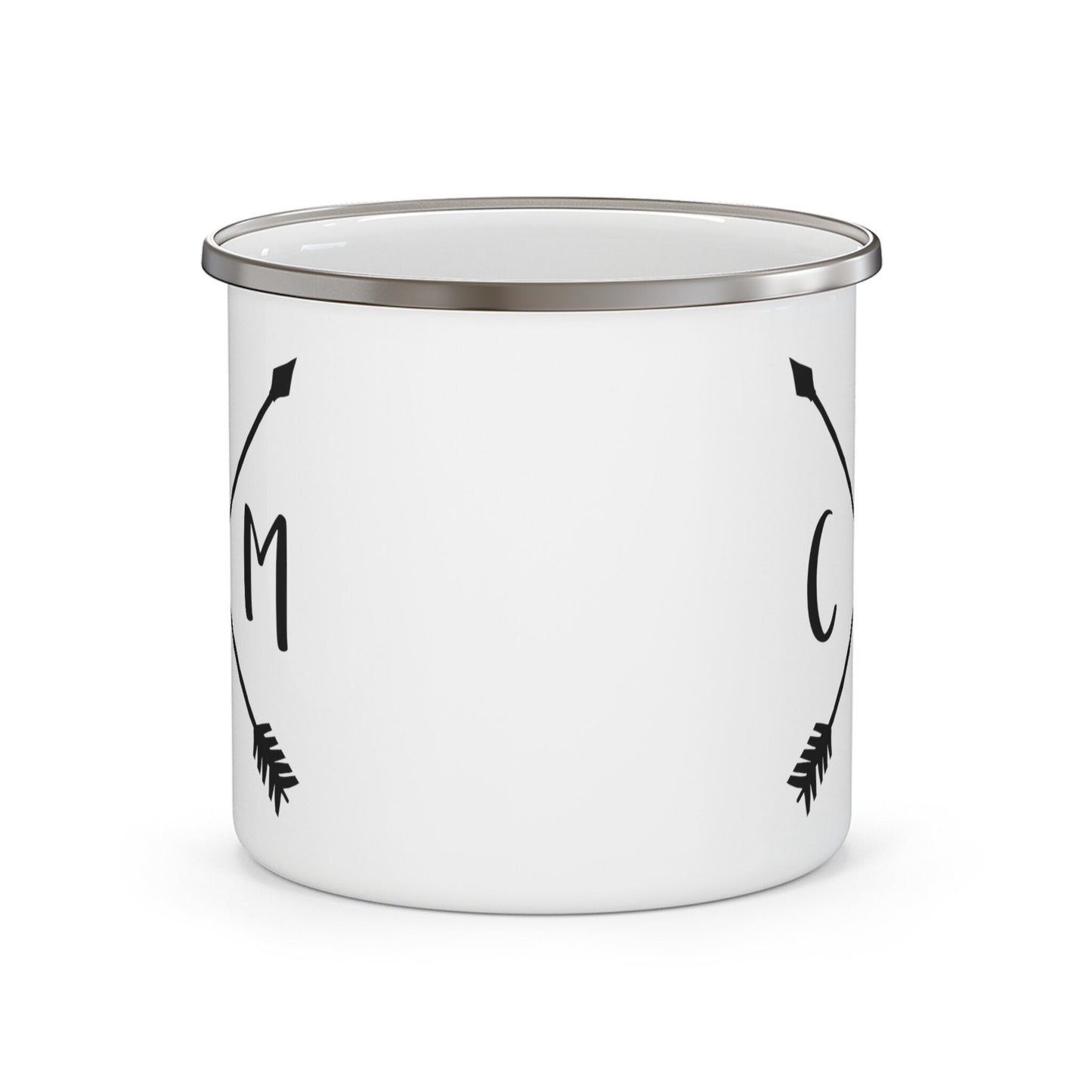 Enamel Camping Mug, Gift Coffee Mug, Inspirational Camping Mug, Quotes Mug, Cup for Coffee or Tea, Stainless Steel Camping Mug 12oz