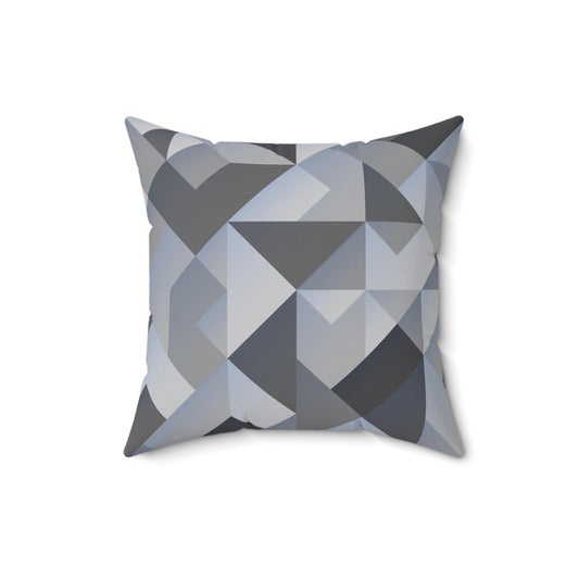 Geometric Pillow, Spun Polyester Square Pillow, Decorative Cushion and Pillow, Double Sided Printing, Pillow and Pillow Cover