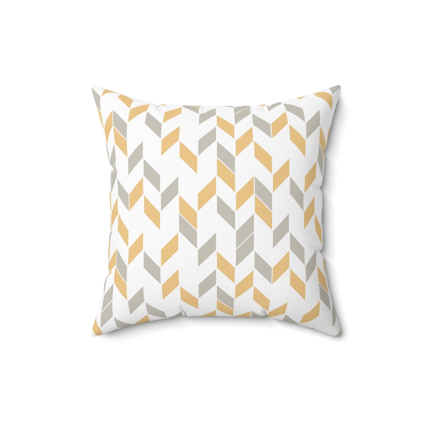 Geometric Abstract Pattern Pillow, Polyester Square Pillow, Decorative Cushion and Pillow for Room Decor, Modern Triangles Pattern Pillow