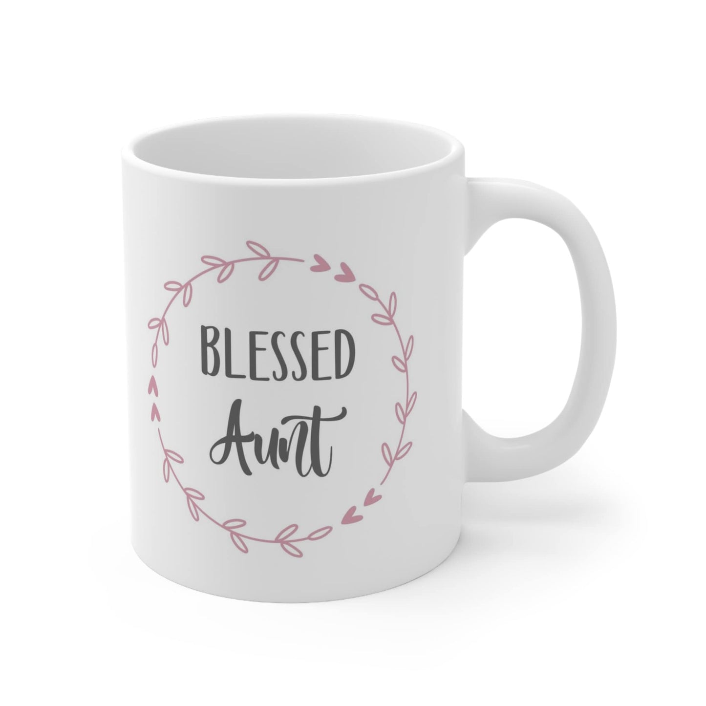 Tasse cadeau tante bénie, tasse tante, tasse drôle, tasse à café cadeau, tasse à citations sur le café, tasse en céramique pour café ou thé 11 oz