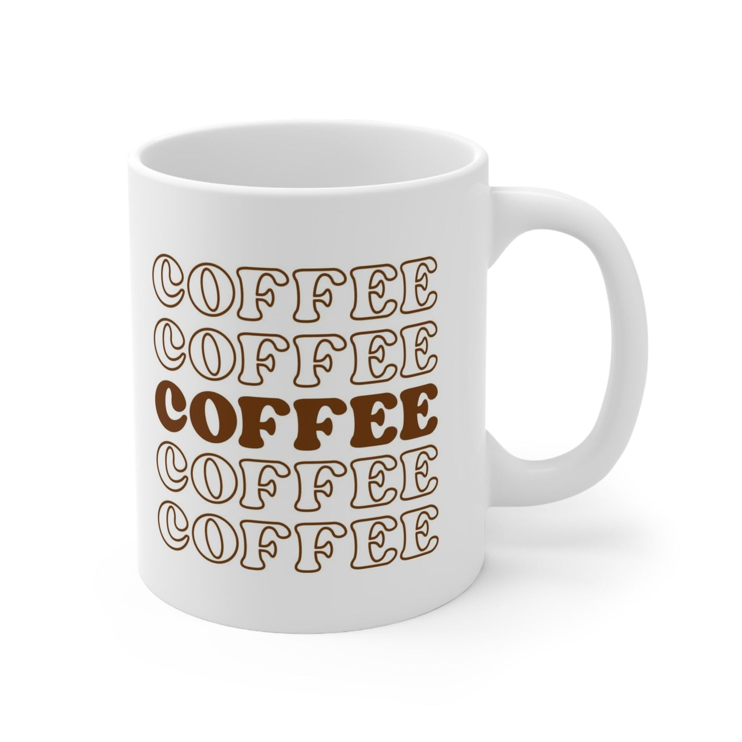 Coffee Lover Mug, Gift Coffee Mug, Inspirational Mug, Coffee Quotes Mug, Cup for Coffee or Tea, Ceramic Coffee Mug 11oz, Drink Coffee Mug