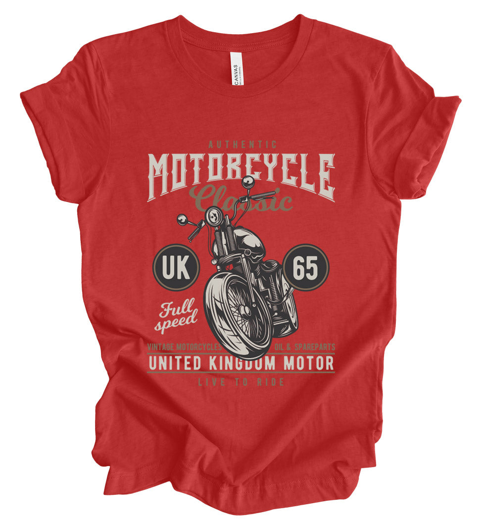 Live to Ride Motorcycle Lovers T-Shirt