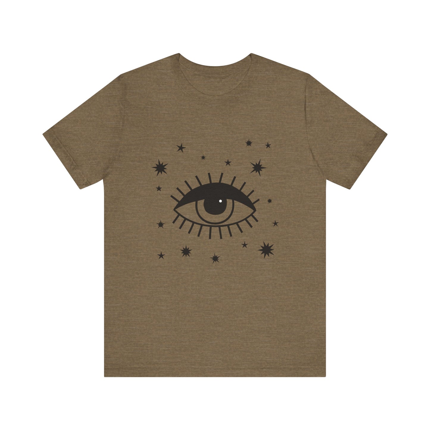 Mystical Shirt, Third Eye T-shirt, Boho T-shirt, Stars T-Shirt, Bohemian T-shirt, Astrologic Shirt, Gift for Her