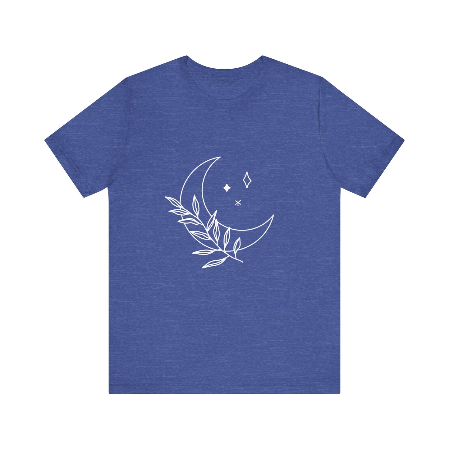 Moon Branch T-shirt, Mystical Shirt, Mystic Tee, Boho T-shirt, Bohemian T-shirt, Moon and Stars T-Shirt, Gift for Her