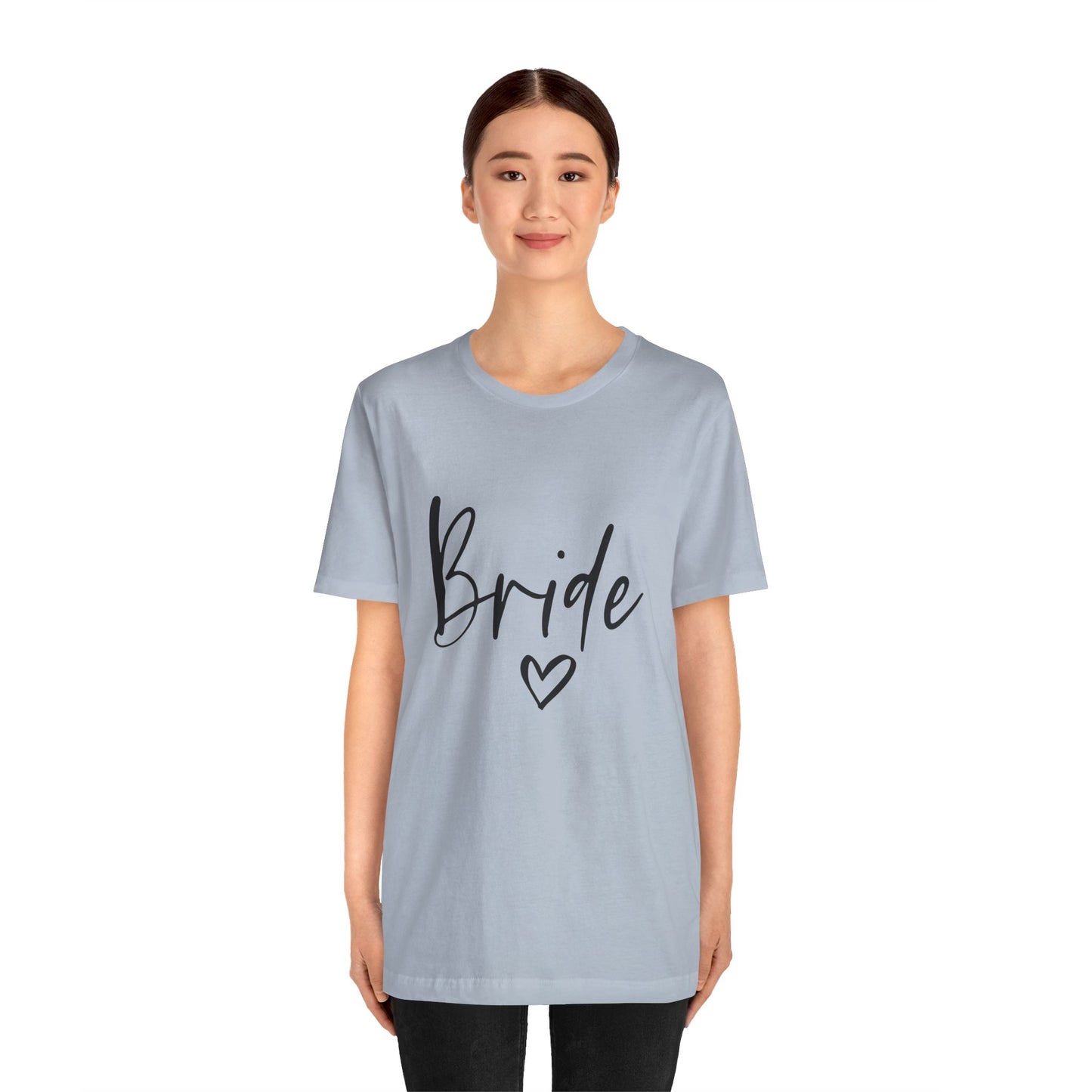 Bride T-shirt, Wedding Shirt, Bride Tee, Bridal Shower, Heart T-shirt, Bachelorette Party Shirt, Hen Night Top, Gift Shirt for Bride
