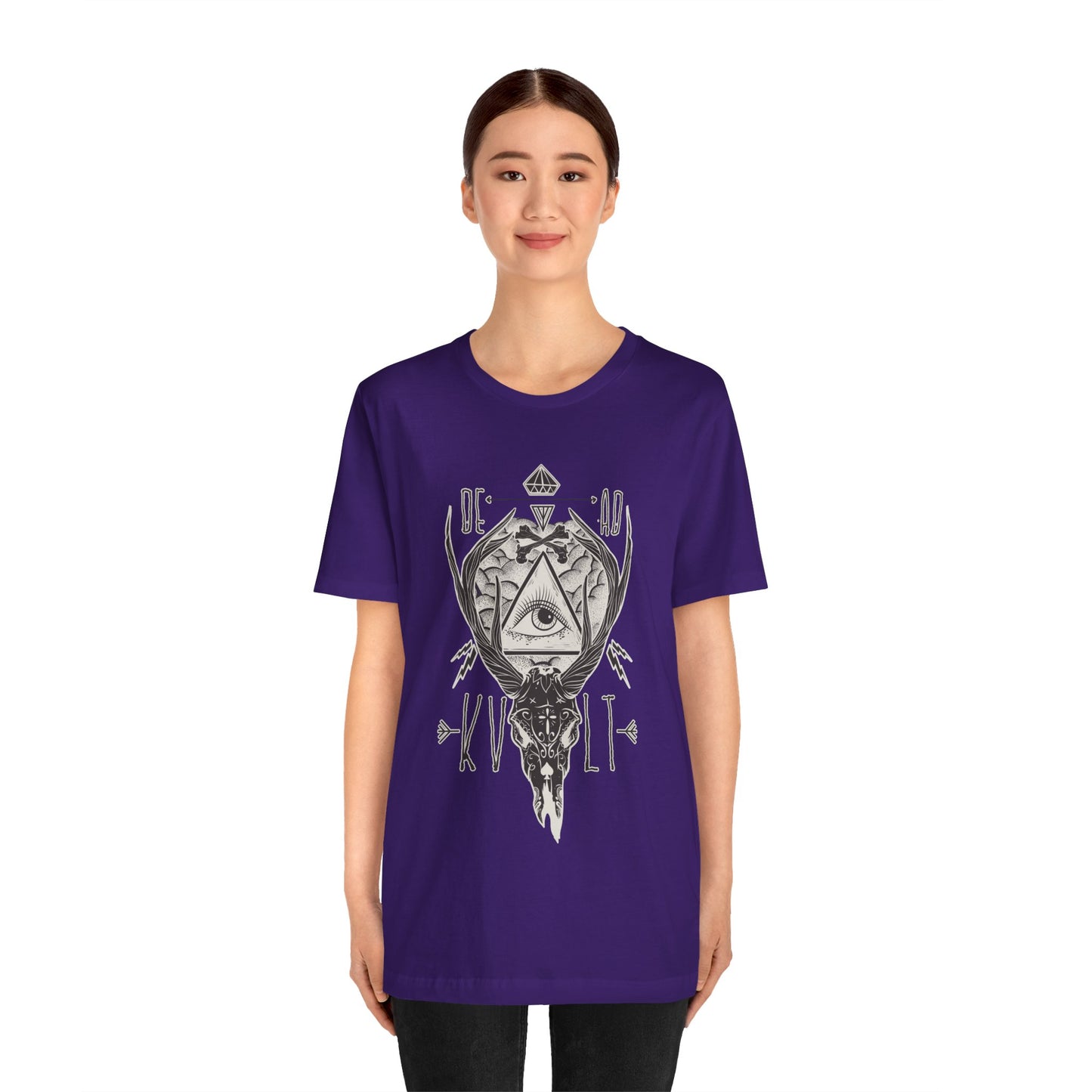 Dead Kvlt T-shirt, Eye T-shirt, Skull Shirt, Heavy Metal Shirt, Motorcycle T-Shirt, Scary Shirt, Horror Shirt, Rockers T-shirt,