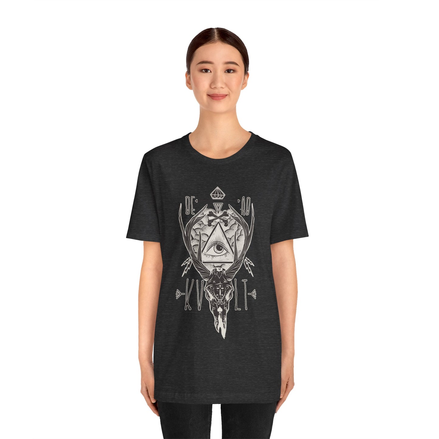 Dead Kvlt T-shirt, Eye T-shirt, Skull Shirt, Heavy Metal Shirt, Motorcycle T-Shirt, Scary Shirt, Horror Shirt, Rockers T-shirt,