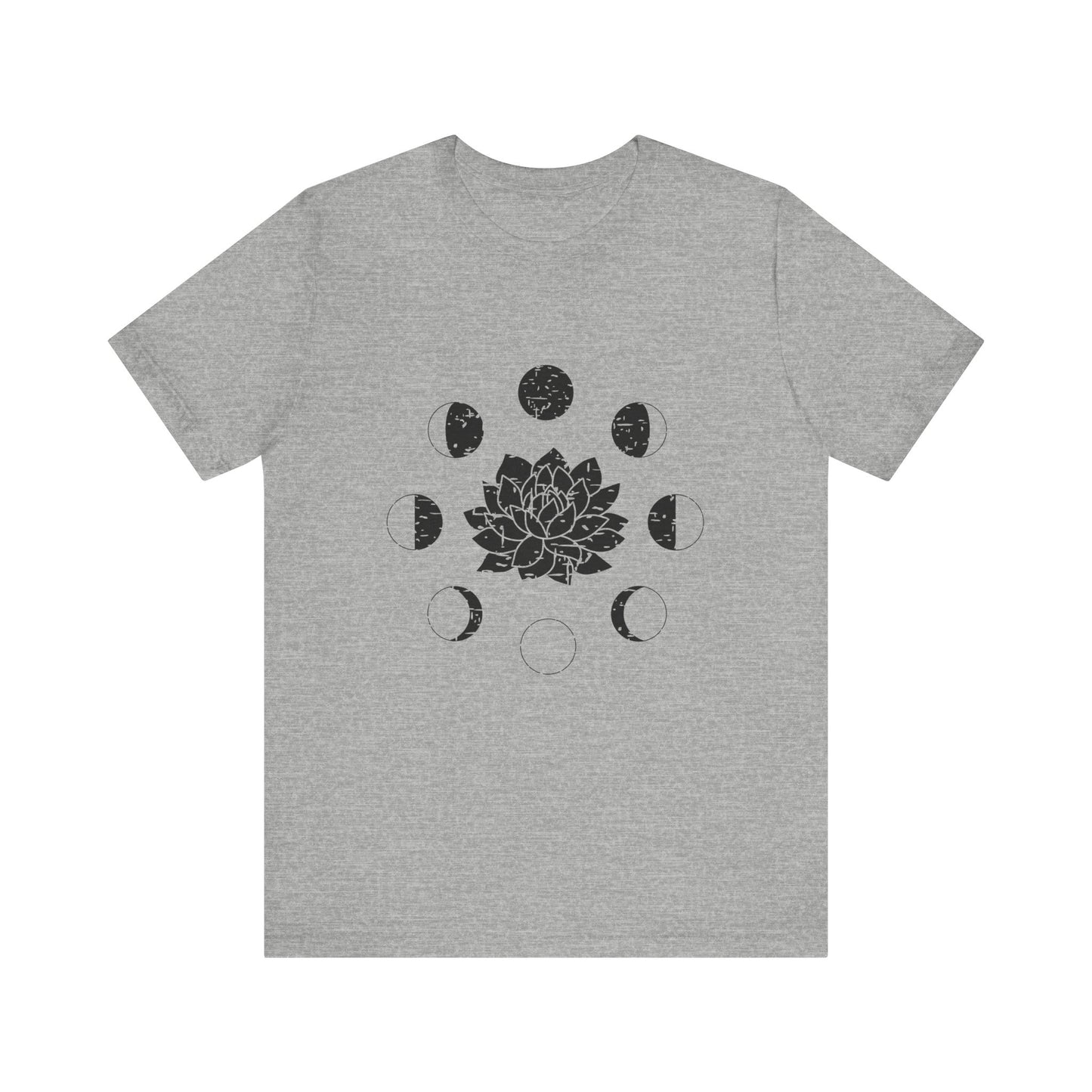 Lotus Moon Phase T-shirt, Boho T-shirt, Grunge Shirt, Inspirational T-shirt, Bohemian T-shirt, Moon and Stars T-Shirt, Gift for Her