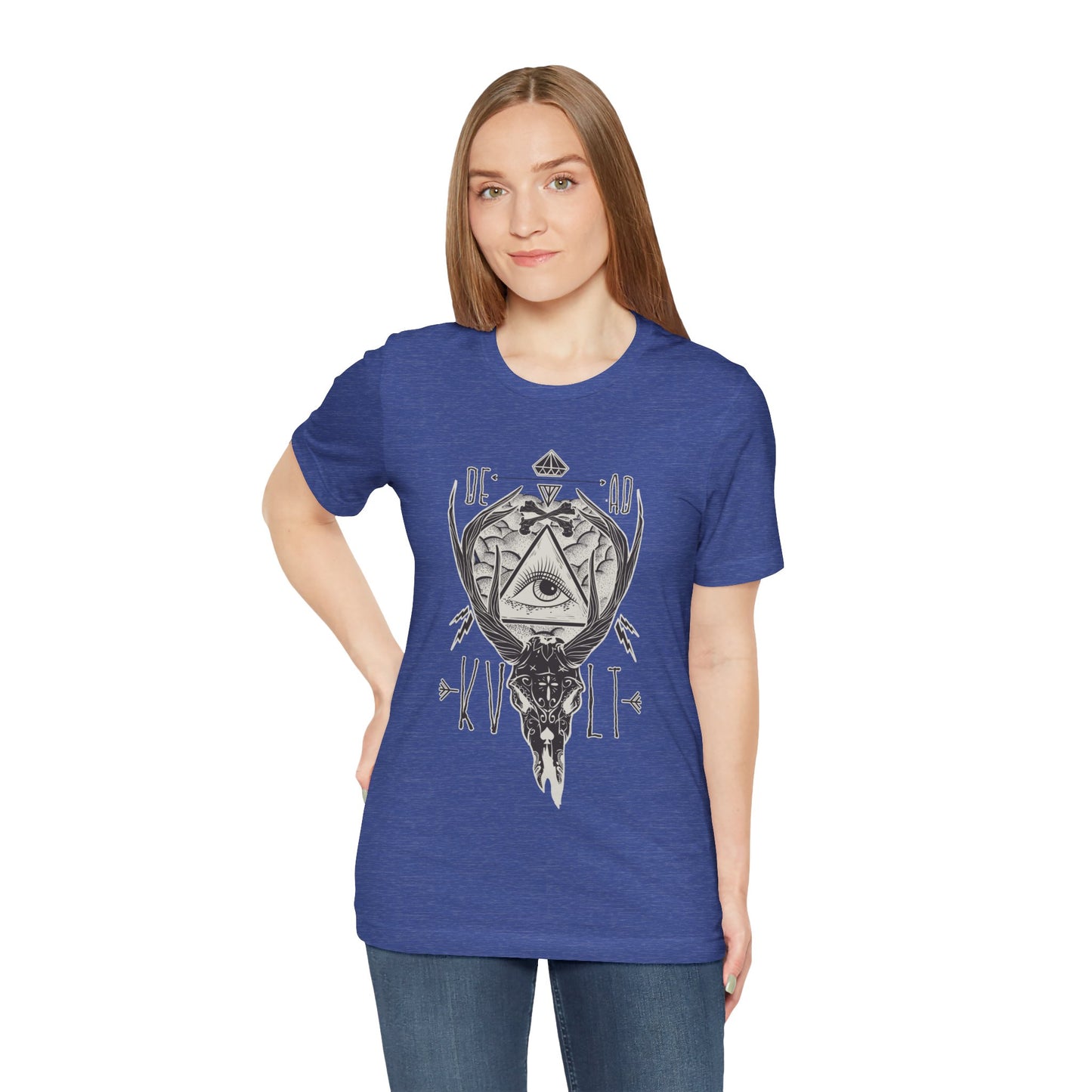 Dead Kvlt T-shirt, Eye T-shirt, Skull Shirt, Heavy Metal Shirt, Motorcycle T-Shirt, Scary Shirt, Horror Shirt, Rockers T-shirt,