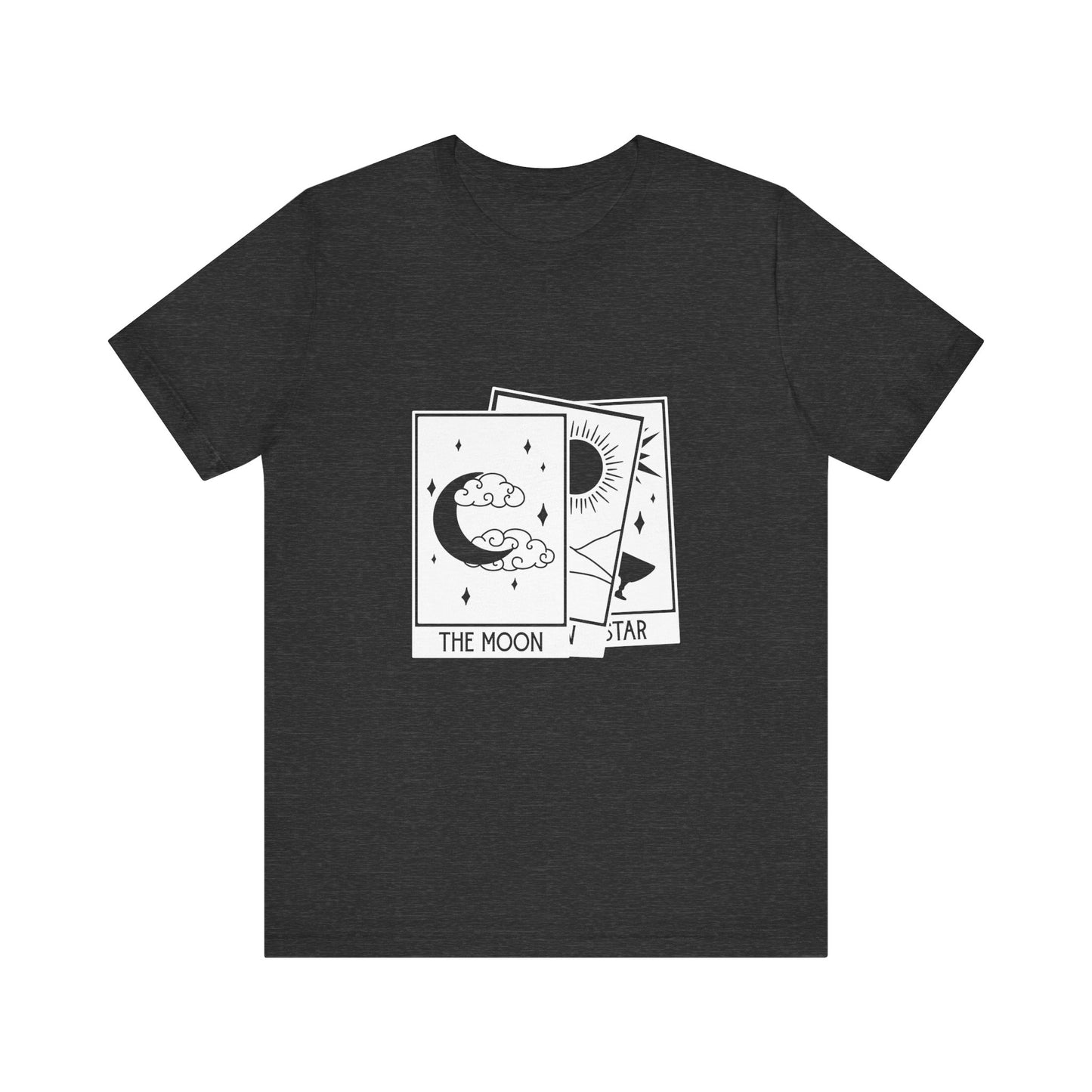 Tarot Stack T-shirt, Astrology Shirt, Mystical Shirt, Boho T-shirt, Moon Stars Sun T-Shirt, Mystic Shirt Gift for Her