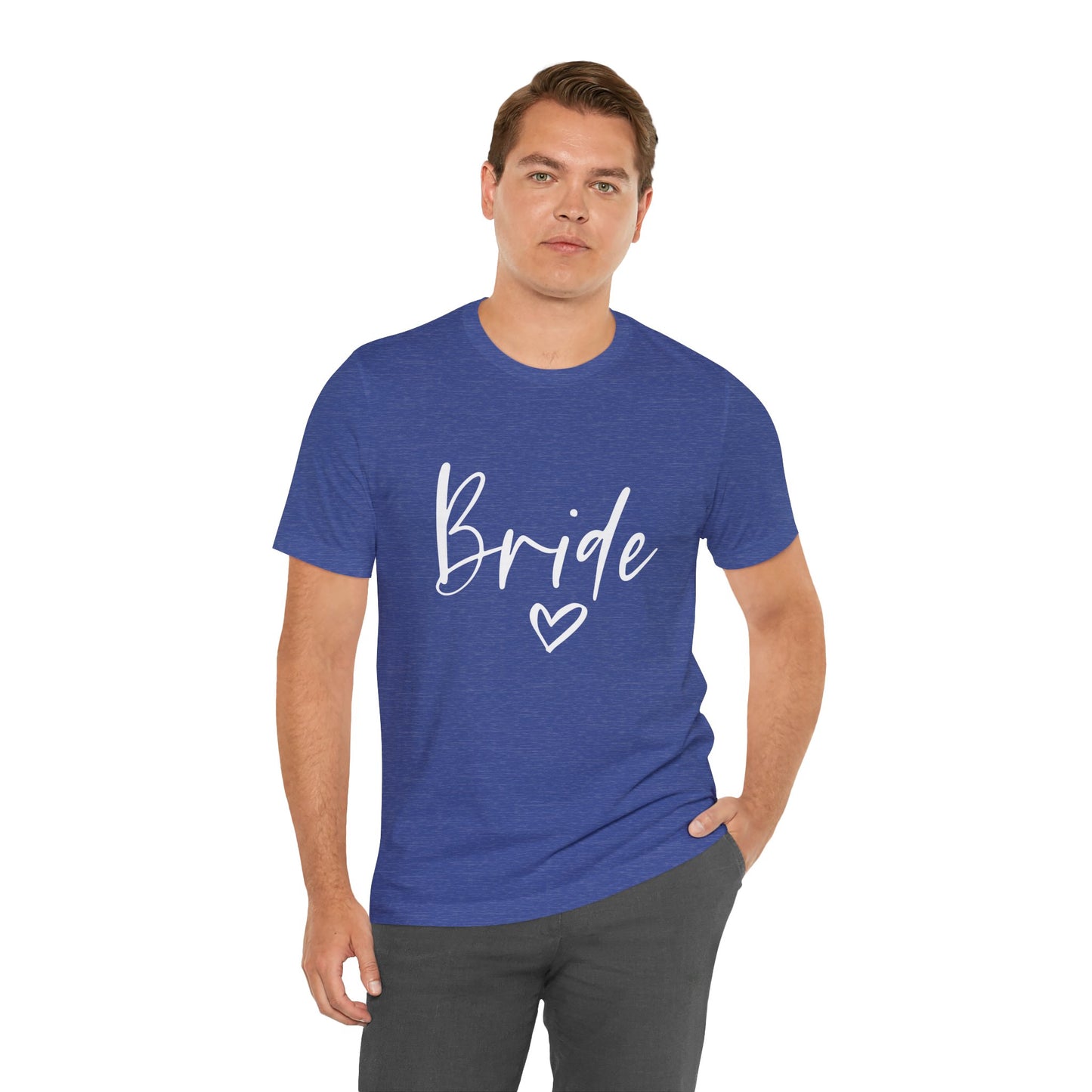 Bride T-shirt, Wedding Shirt, Bride Tee, Bridal Shower, Heart T-shirt, Bachelorette Party Shirt, Hen Night Top, Gift Shirt for Bride