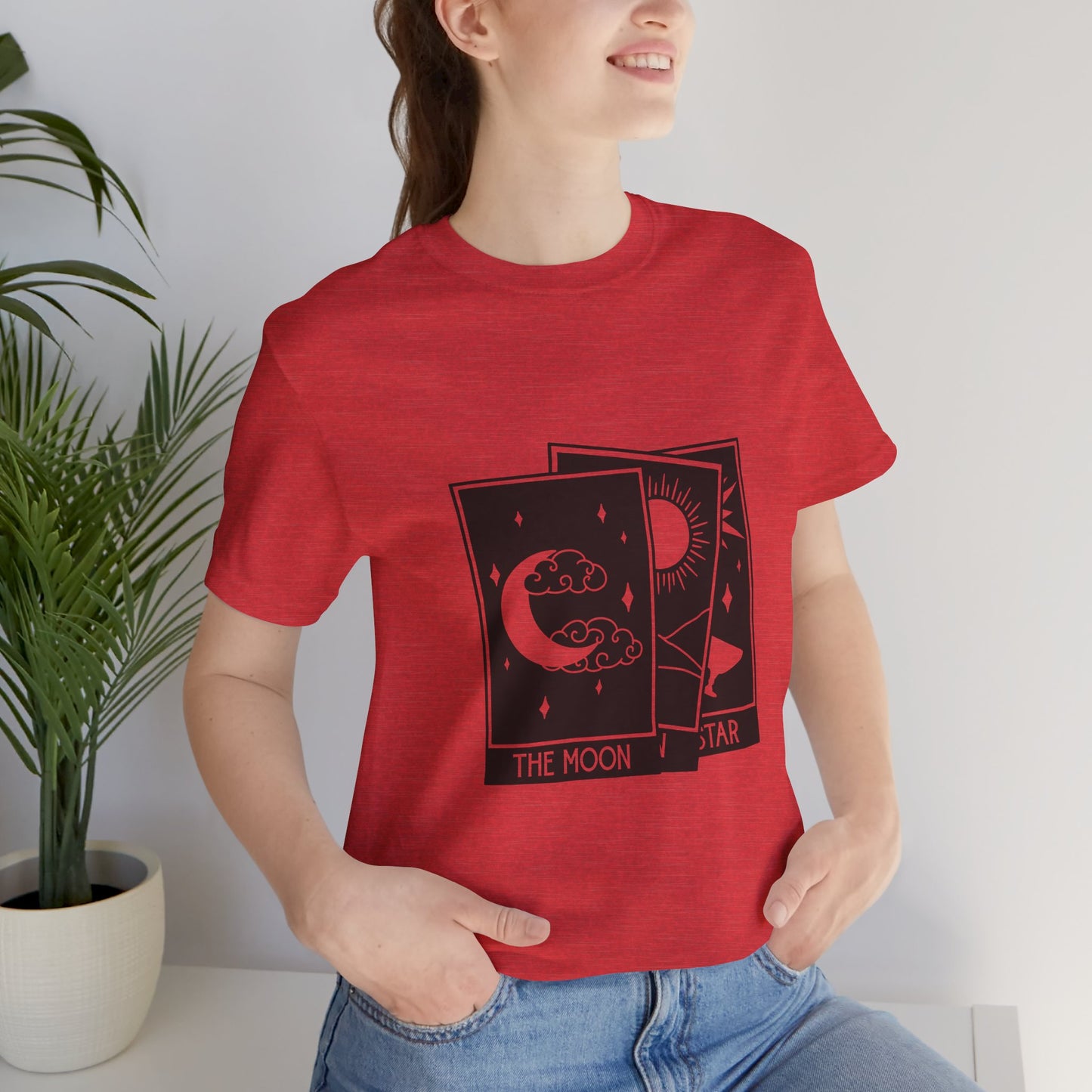 Tarot Stack T-shirt, Astrology Shirt, Mystical Shirt, Boho T-shirt, Moon Stars Sun T-Shirt, Mystic Shirt Gift for Her