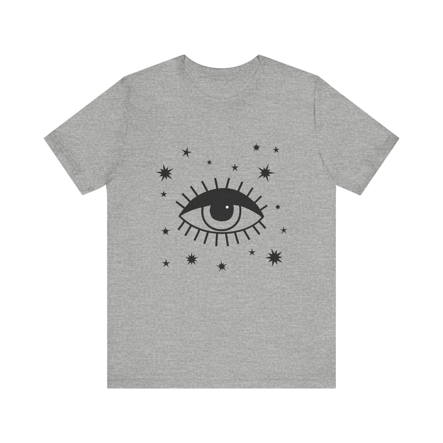 Mystical Shirt, Third Eye T-shirt, Boho T-shirt, Stars T-Shirt, Bohemian T-shirt, Astrologic Shirt, Gift for Her