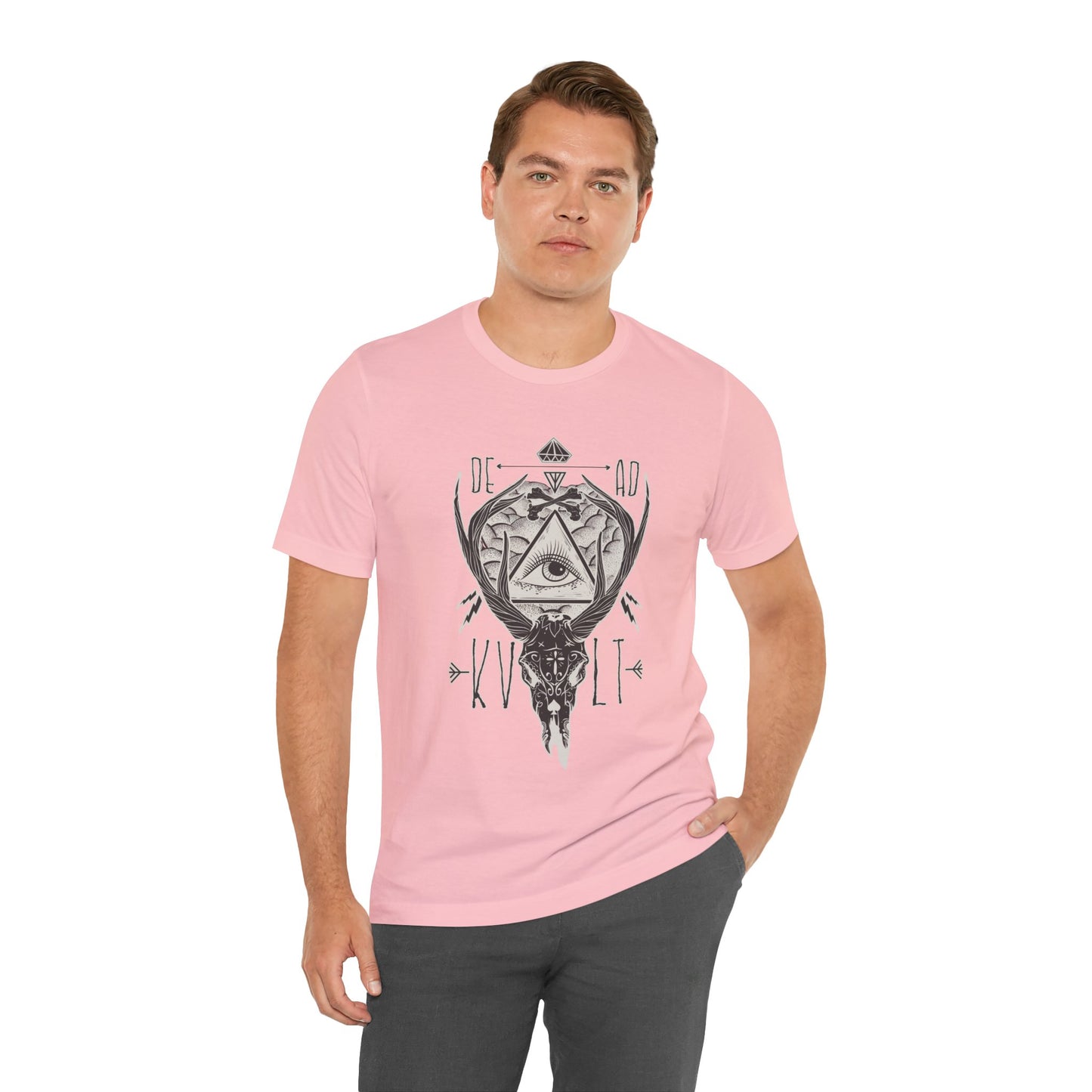 Dead Kvlt T-shirt, Eye T-shirt, Skull Shirt, Heavy Metal Shirt, Motorcycle T-Shirt, Scary Shirt, Horror Shirt, Rockers T-shirt,