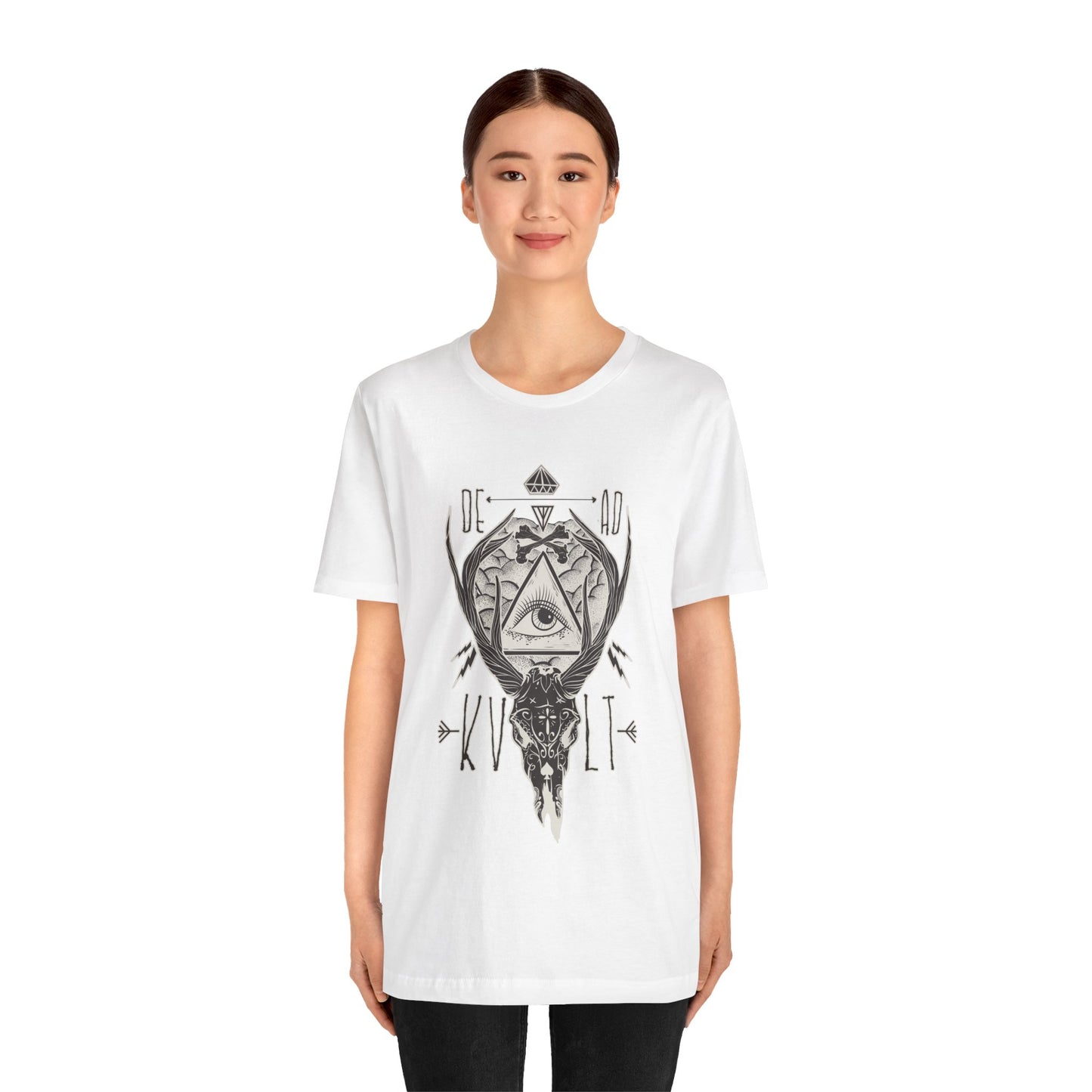 Dead Kvlt T-shirt, Eye T-shirt, Skull Shirt, Heavy Metal Shirt, Motorcycle T-Shirt, Scary Shirt, Horror Shirt, Rockers T-shirt,