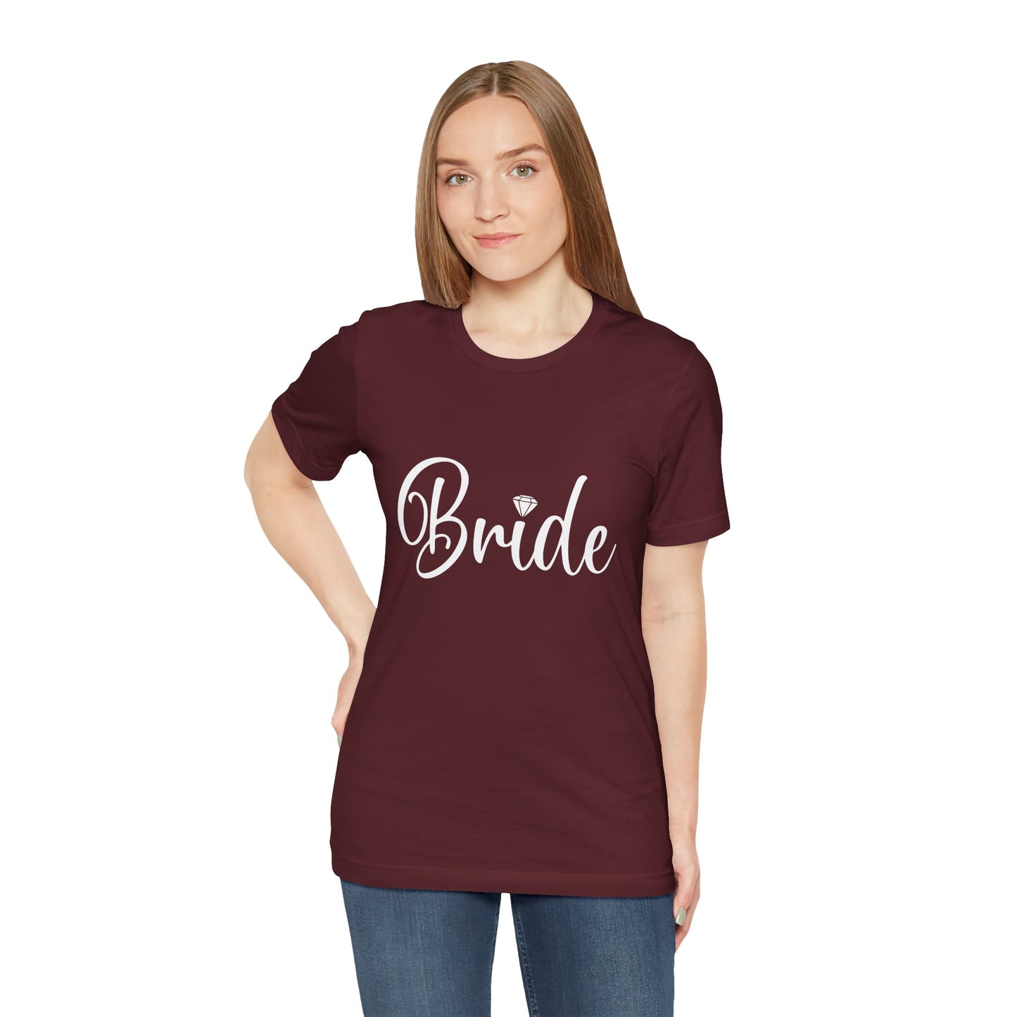 Bride T-shirt, Wedding Shirt, Bride Tee, Bridal Shower, Diamond T-shirt, Gift Shirt for Bride, Bachelorette Party Shirt, Hen Night Top