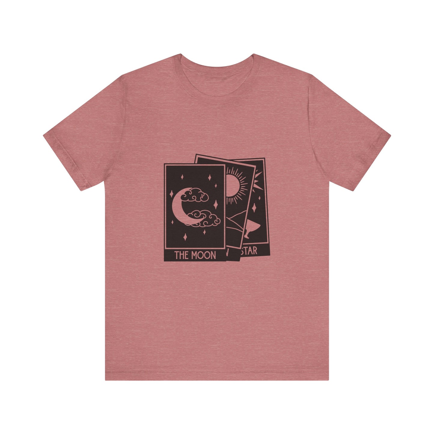 Tarot Stack T-shirt, Astrology Shirt, Mystical Shirt, Boho T-shirt, Moon Stars Sun T-Shirt, Mystic Shirt Gift for Her