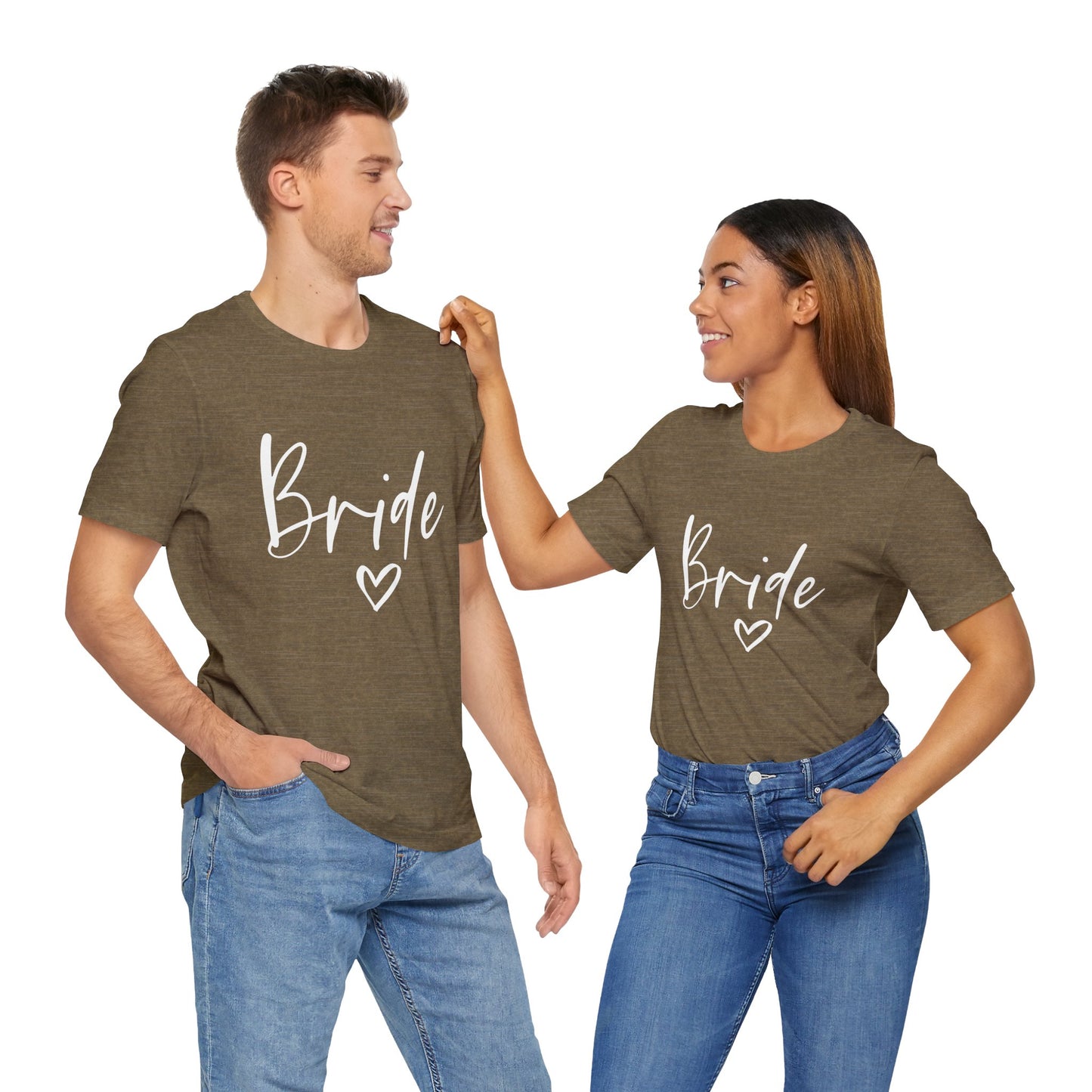 Bride T-shirt, Wedding Shirt, Bride Tee, Bridal Shower, Heart T-shirt, Bachelorette Party Shirt, Hen Night Top, Gift Shirt for Bride