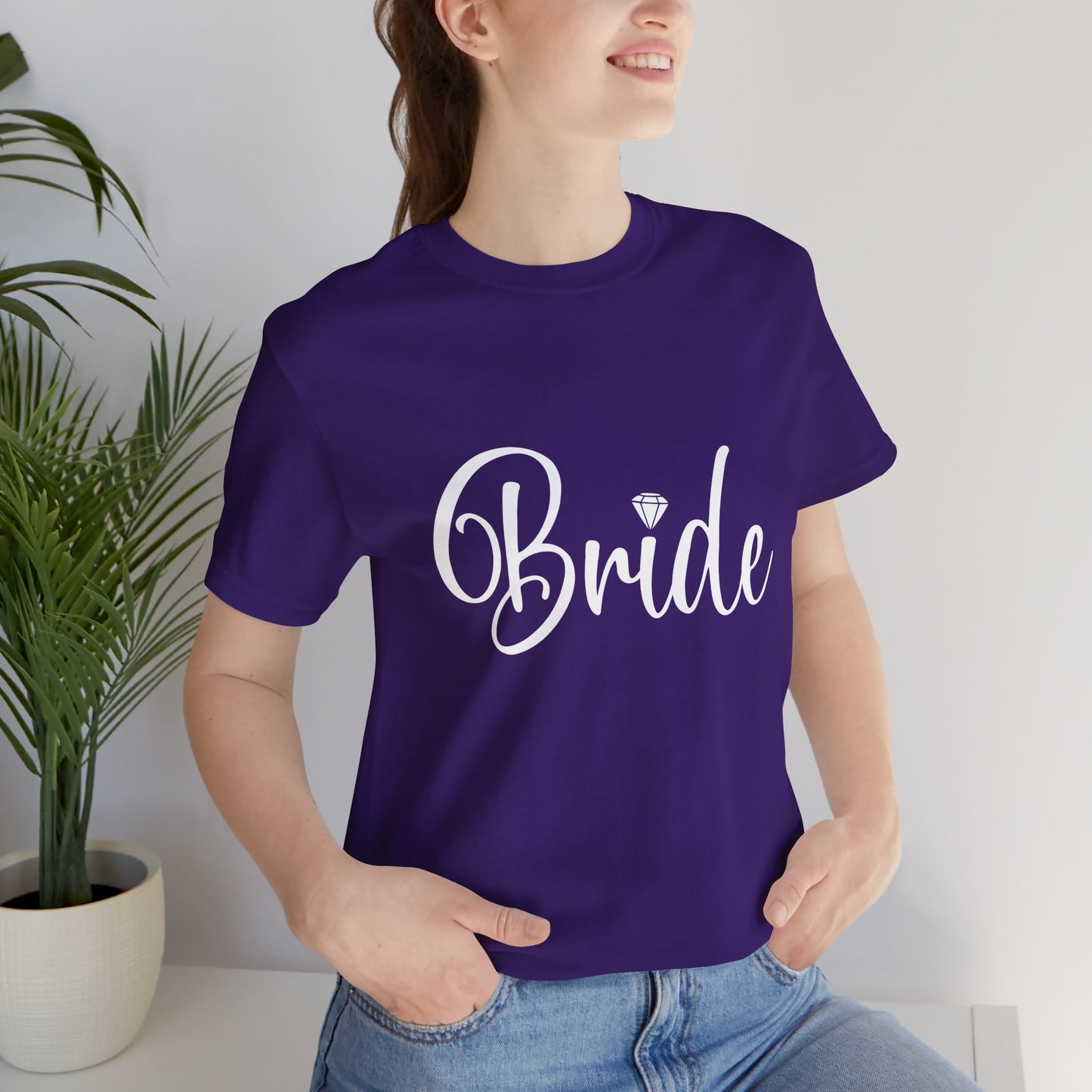 Bride T-shirt, Wedding Shirt, Bride Tee, Bridal Shower, Diamond T-shirt, Gift Shirt for Bride, Bachelorette Party Shirt, Hen Night Top