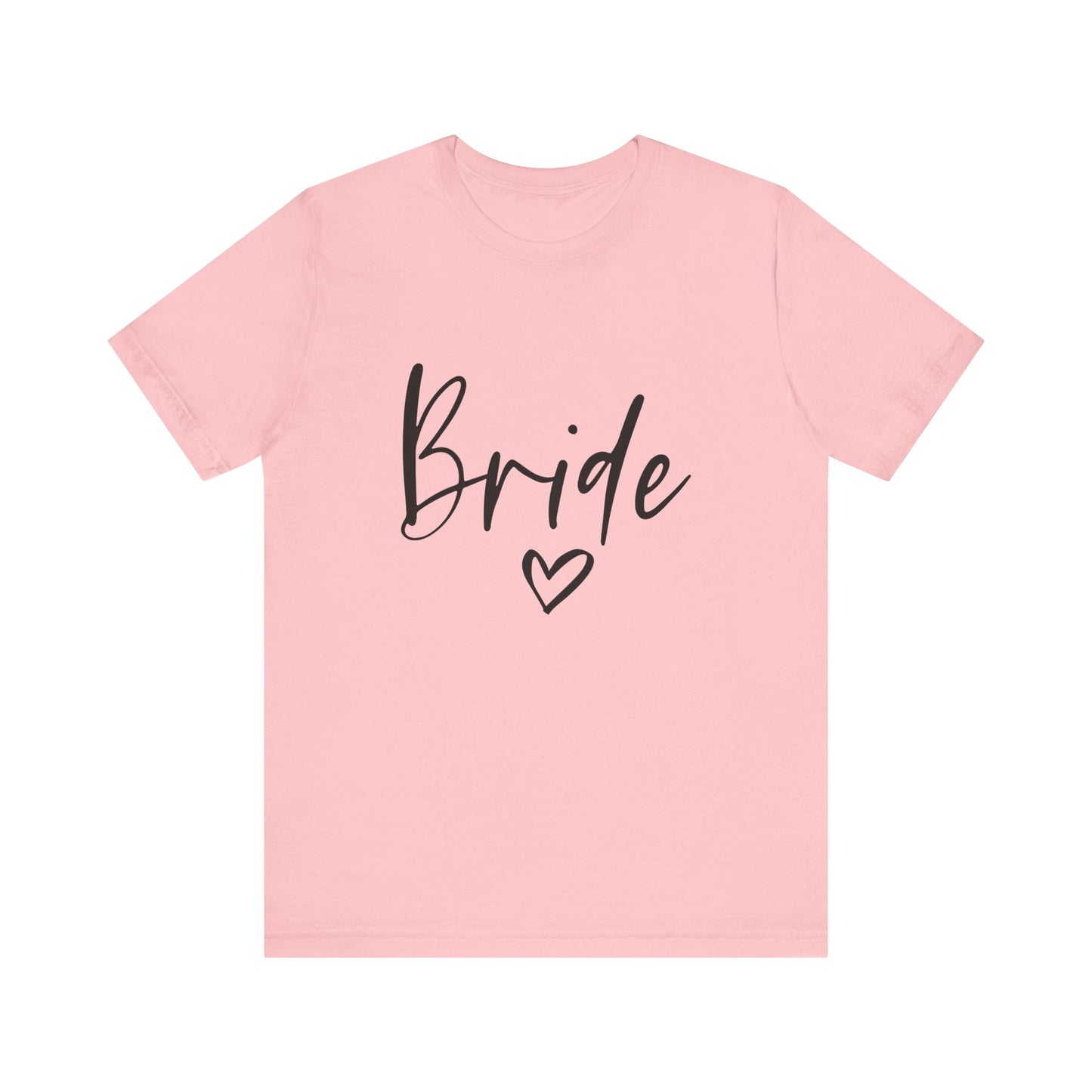 Bride T-shirt, Wedding Shirt, Bride Tee, Bridal Shower, Heart T-shirt, Bachelorette Party Shirt, Hen Night Top, Gift Shirt for Bride