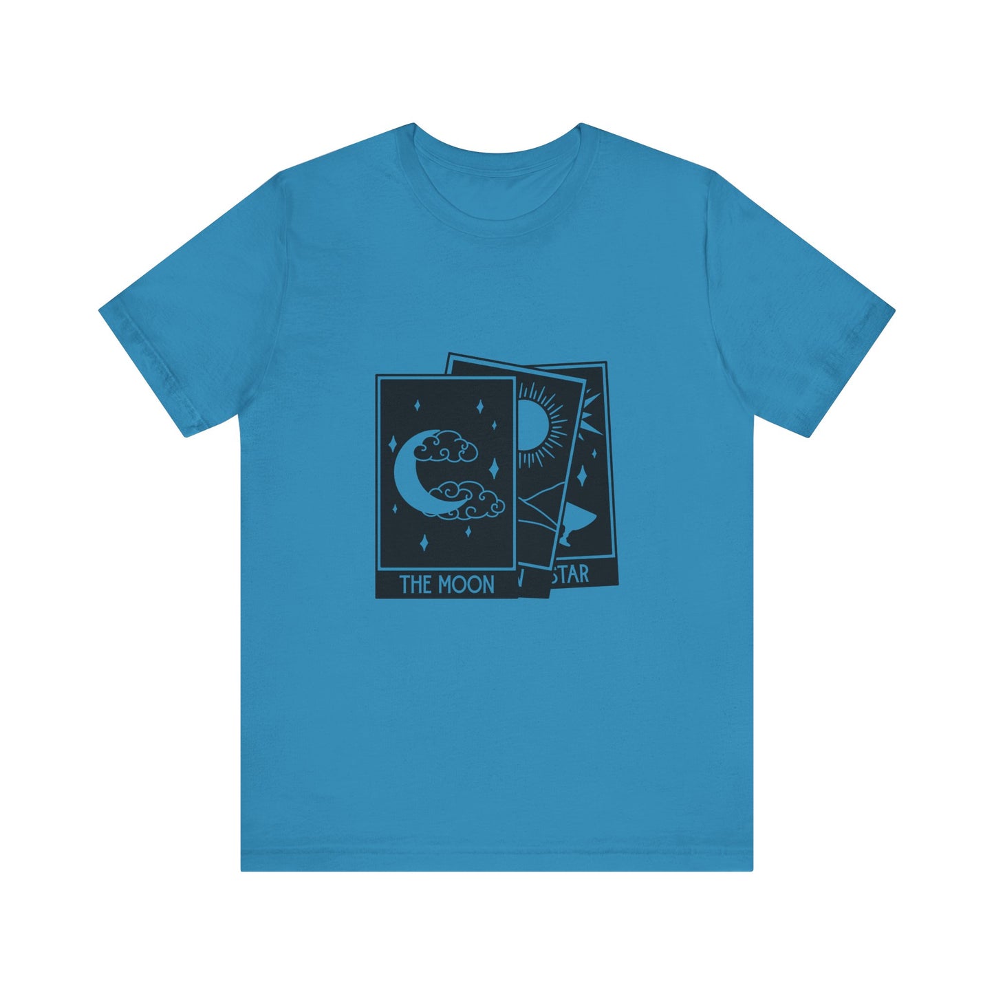 Tarot Stack T-shirt, Astrology Shirt, Mystical Shirt, Boho T-shirt, Moon Stars Sun T-Shirt, Mystic Shirt Gift for Her