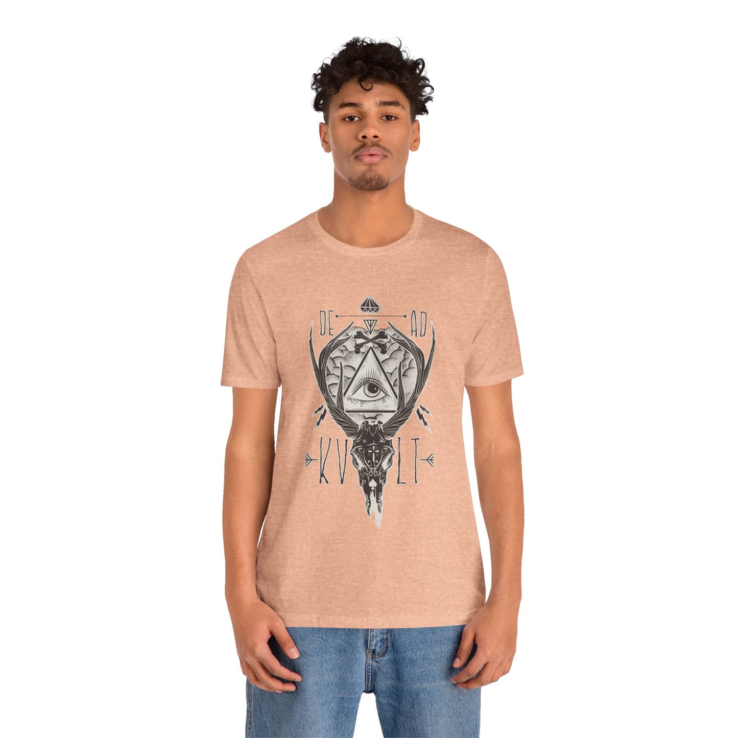 Dead Kvlt T-shirt, Eye T-shirt, Skull Shirt, Heavy Metal Shirt, Motorcycle T-Shirt, Scary Shirt, Horror Shirt, Rockers T-shirt,