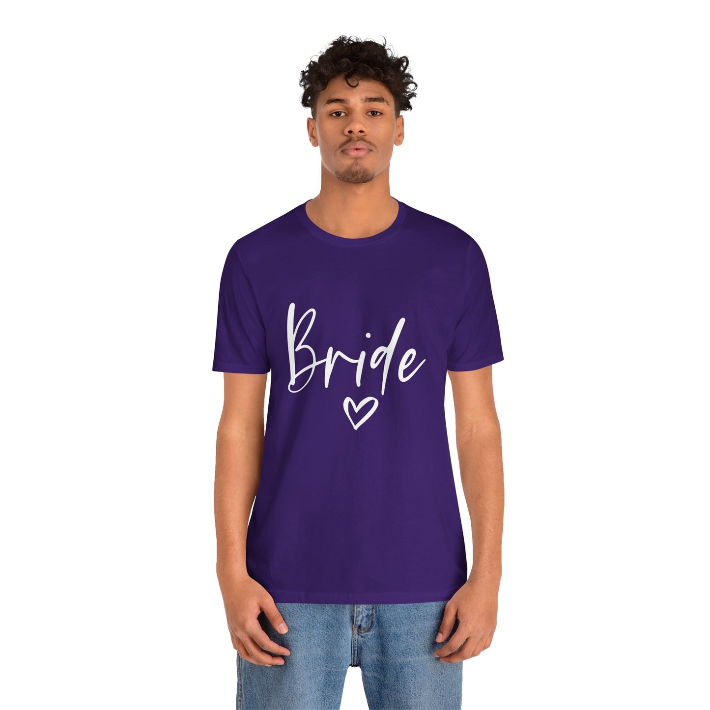 Bride T-shirt, Wedding Shirt, Bride Tee, Bridal Shower, Heart T-shirt, Bachelorette Party Shirt, Hen Night Top, Gift Shirt for Bride