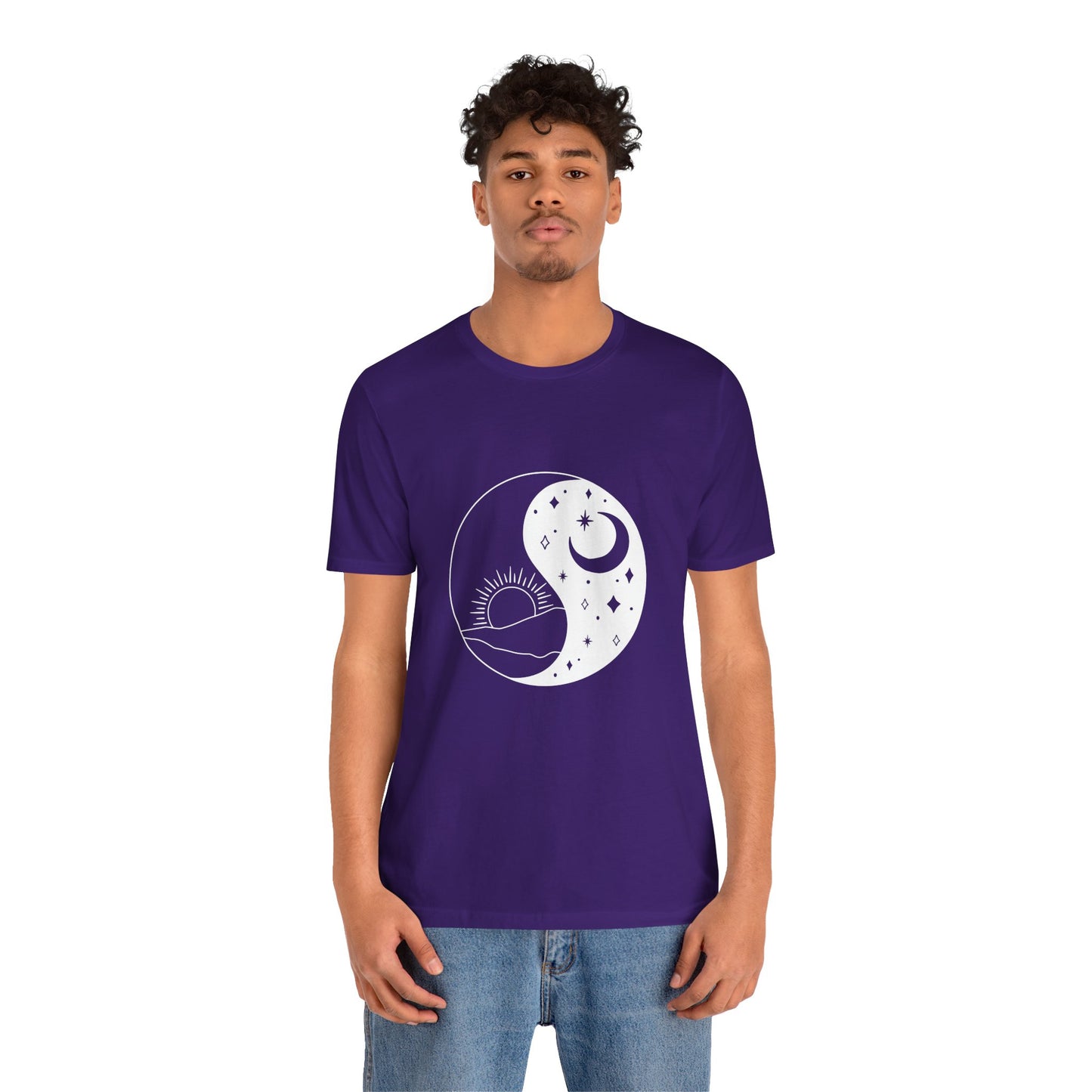 Ying Yang T-shirt, Sun and Moon Shirt, Mystical Shirt, Boho T-shirt, Mystics Shirt, Bohemian T-shirt, Gift Shirt for Her