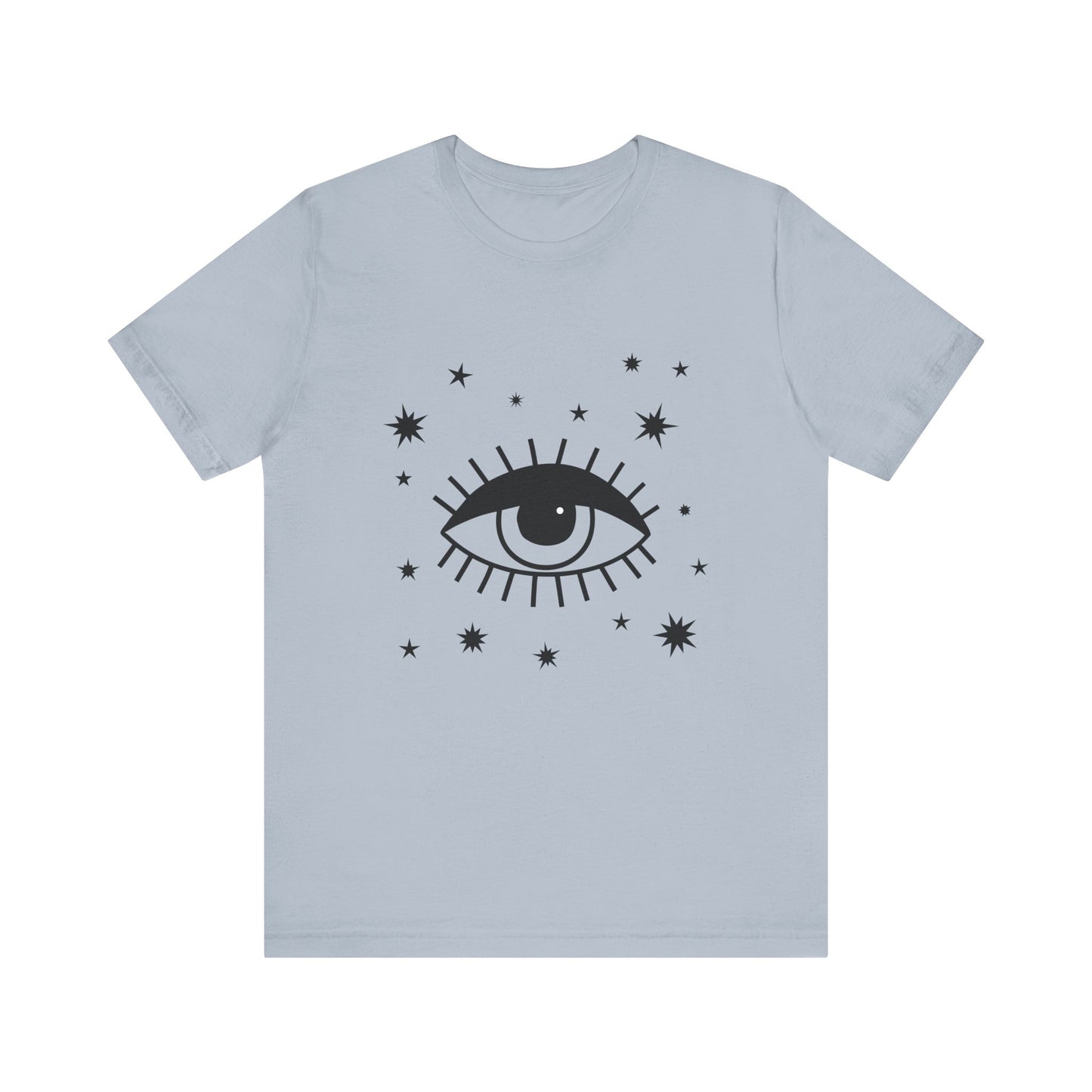 Mystical Shirt, Third Eye T-shirt, Boho T-shirt, Stars T-Shirt, Bohemian T-shirt, Astrologic Shirt, Gift for Her