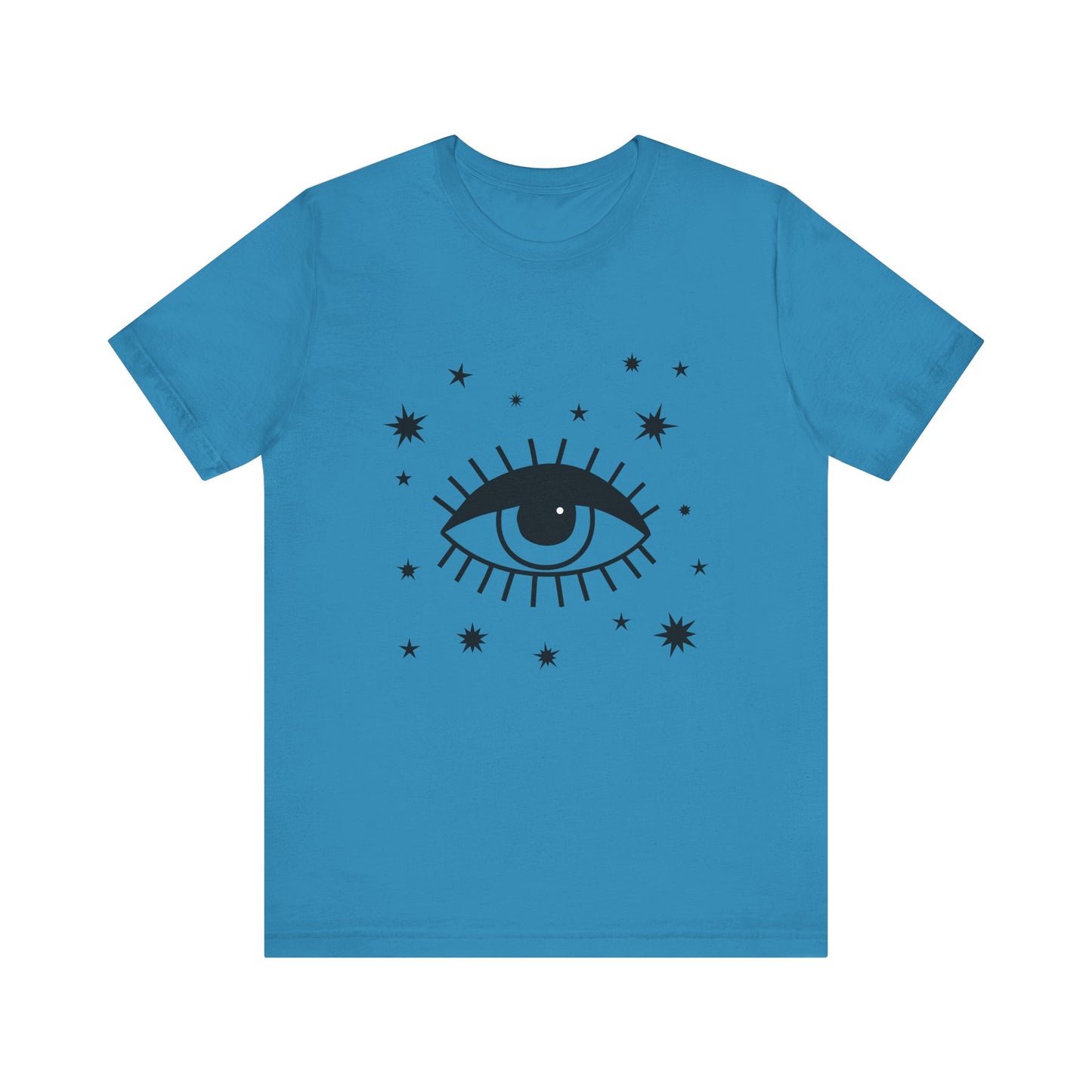 Mystical Shirt, Third Eye T-shirt, Boho T-shirt, Stars T-Shirt, Bohemian T-shirt, Astrologic Shirt, Gift for Her