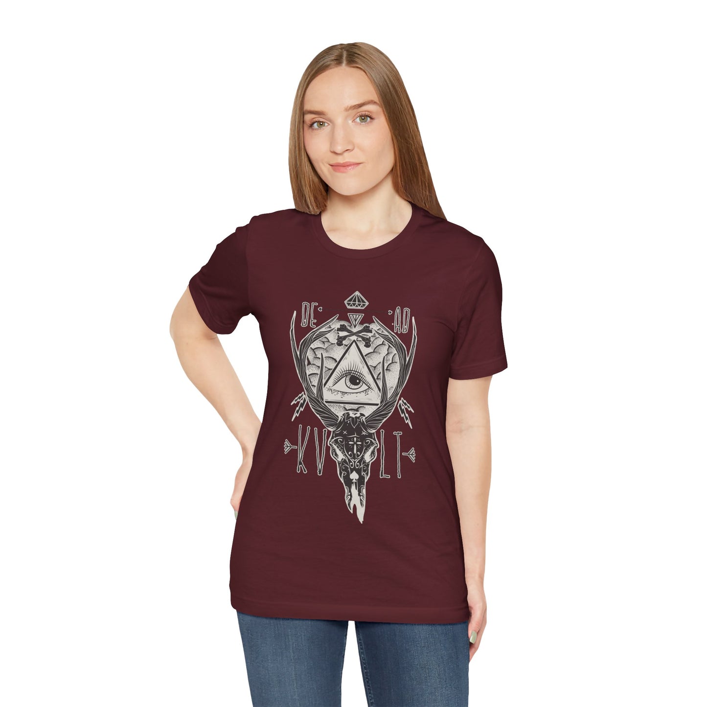 Dead Kvlt T-shirt, Eye T-shirt, Skull Shirt, Heavy Metal Shirt, Motorcycle T-Shirt, Scary Shirt, Horror Shirt, Rockers T-shirt,