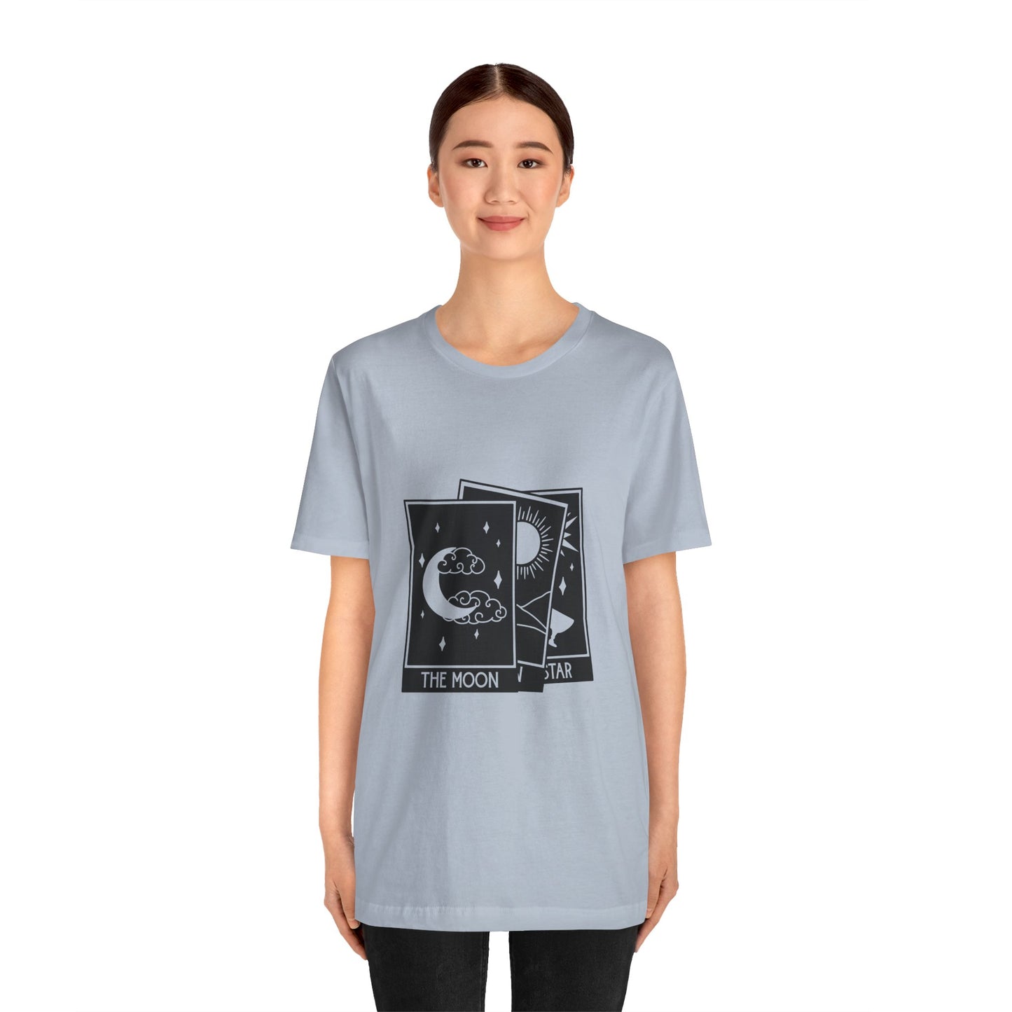 Tarot Stack T-shirt, Astrology Shirt, Mystical Shirt, Boho T-shirt, Moon Stars Sun T-Shirt, Mystic Shirt Gift for Her