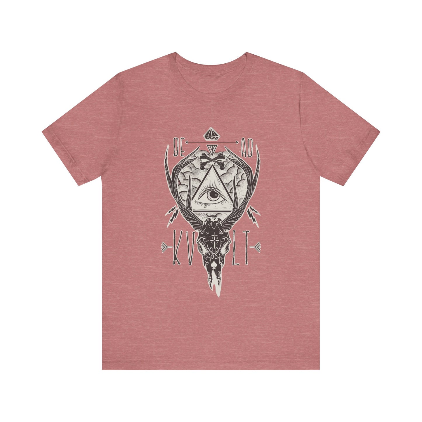 Dead Kvlt T-shirt, Eye T-shirt, Skull Shirt, Heavy Metal Shirt, Motorcycle T-Shirt, Scary Shirt, Horror Shirt, Rockers T-shirt,