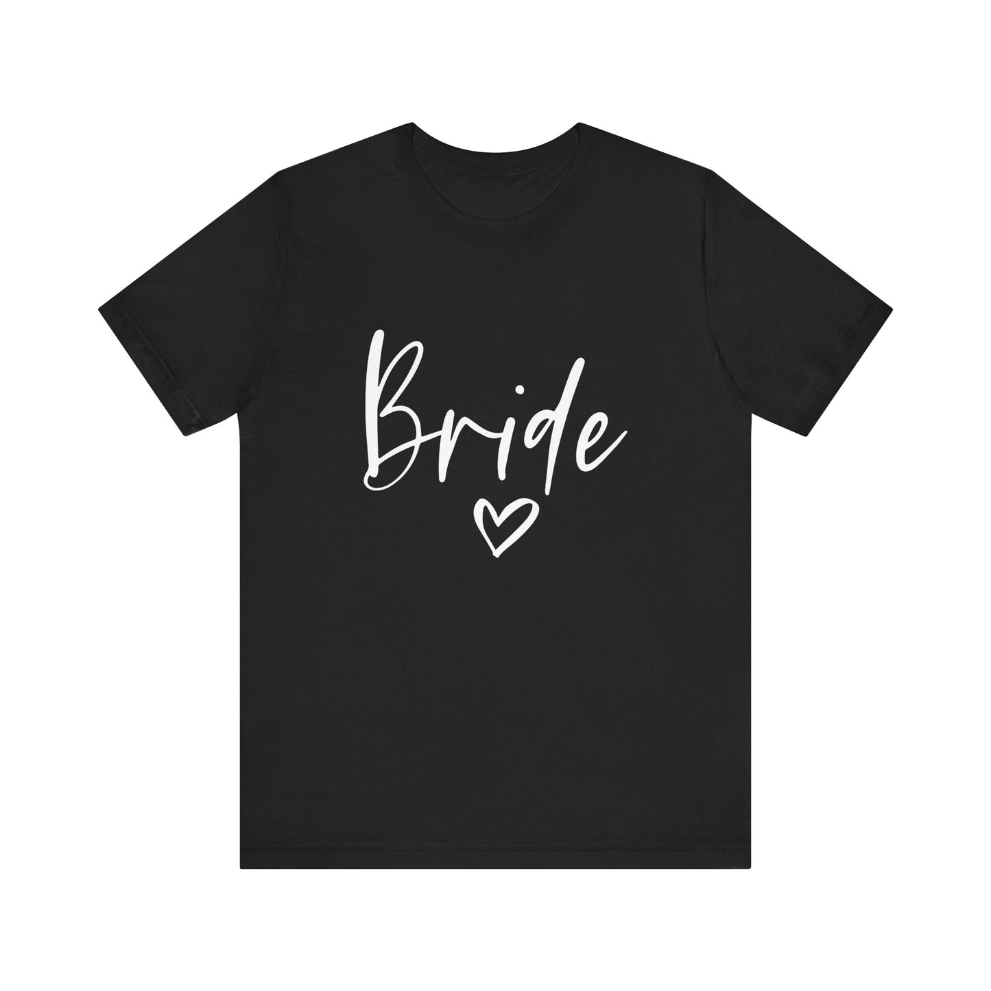 Bride T-shirt, Wedding Shirt, Bride Tee, Bridal Shower, Heart T-shirt, Bachelorette Party Shirt, Hen Night Top, Gift Shirt for Bride