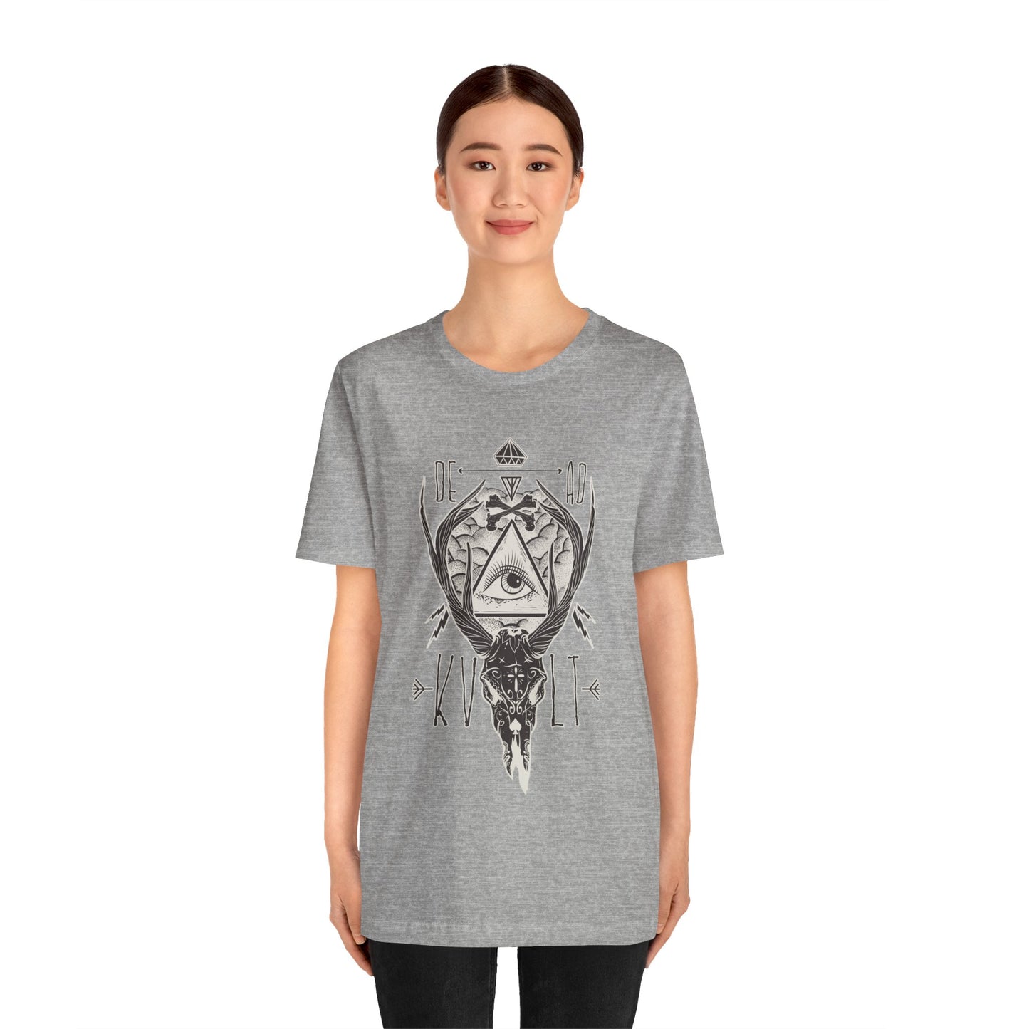 Dead Kvlt T-shirt, Eye T-shirt, Skull Shirt, Heavy Metal Shirt, Motorcycle T-Shirt, Scary Shirt, Horror Shirt, Rockers T-shirt,