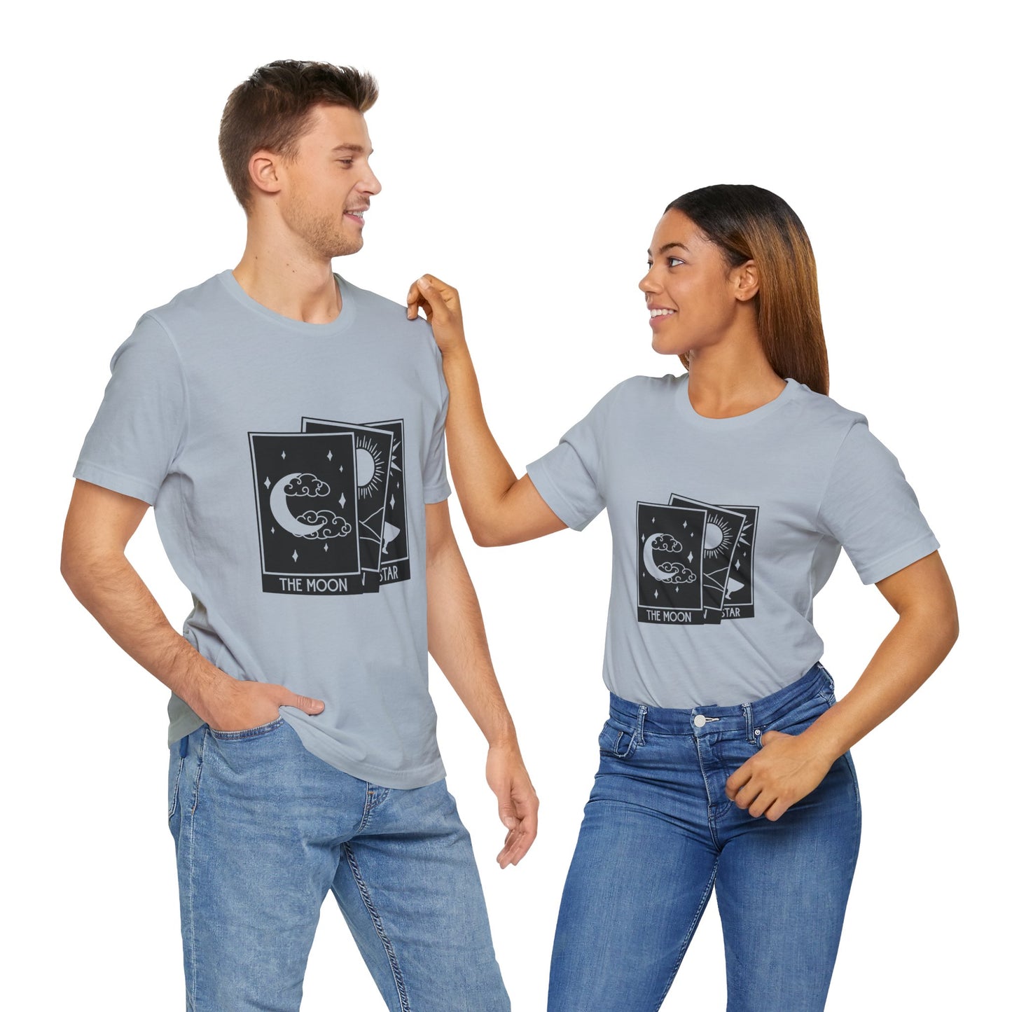 Tarot Stack T-shirt, Astrology Shirt, Mystical Shirt, Boho T-shirt, Moon Stars Sun T-Shirt, Mystic Shirt Gift for Her