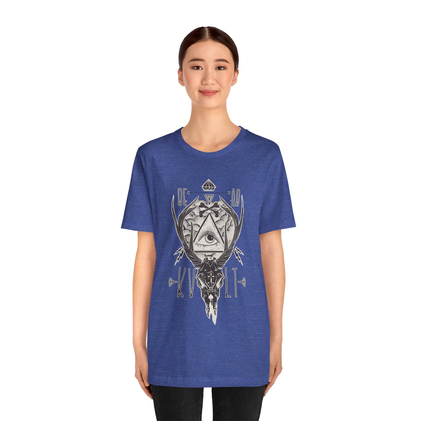 Dead Kvlt T-shirt, Eye T-shirt, Skull Shirt, Heavy Metal Shirt, Motorcycle T-Shirt, Scary Shirt, Horror Shirt, Rockers T-shirt,