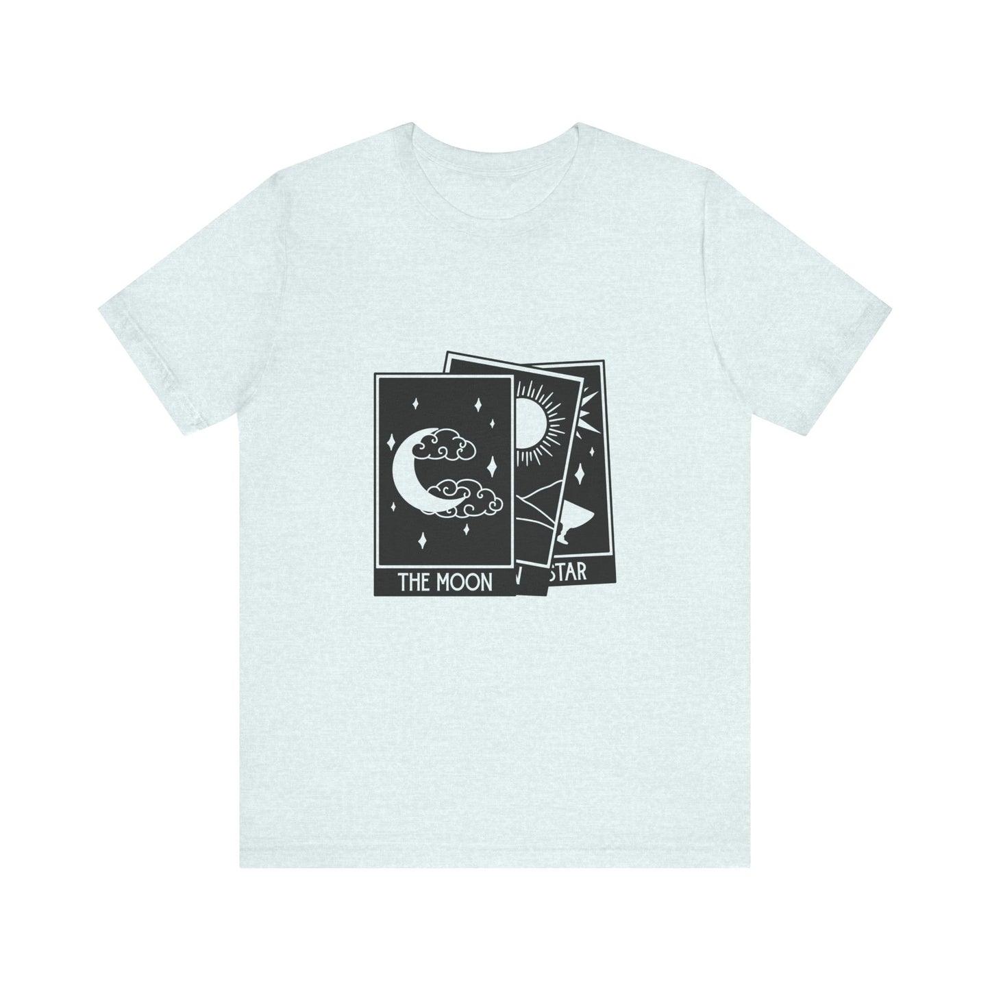 Tarot Stack T-shirt, Astrology Shirt, Mystical Shirt, Boho T-shirt, Moon Stars Sun T-Shirt, Mystic Shirt Gift for Her