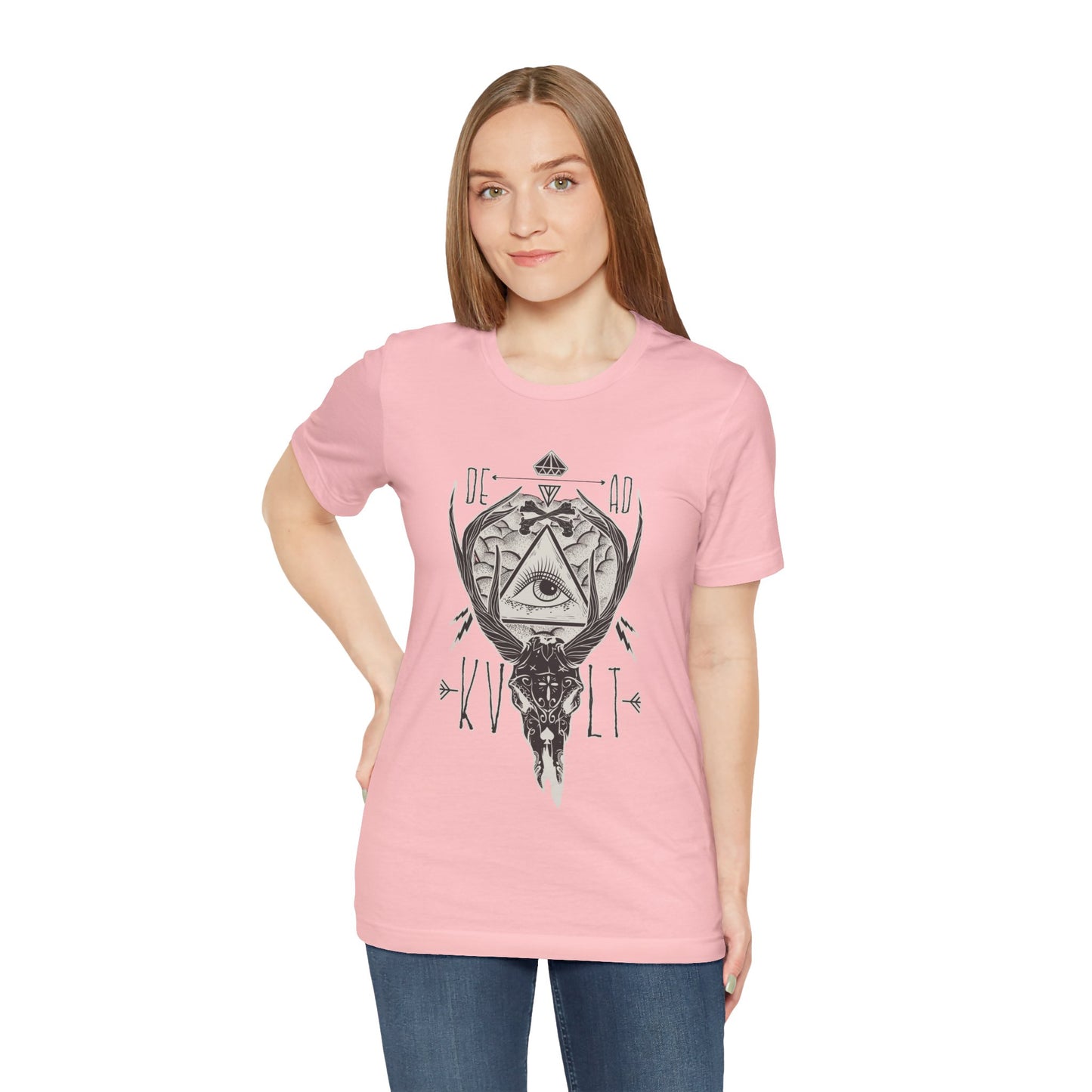 Dead Kvlt T-shirt, Eye T-shirt, Skull Shirt, Heavy Metal Shirt, Motorcycle T-Shirt, Scary Shirt, Horror Shirt, Rockers T-shirt,