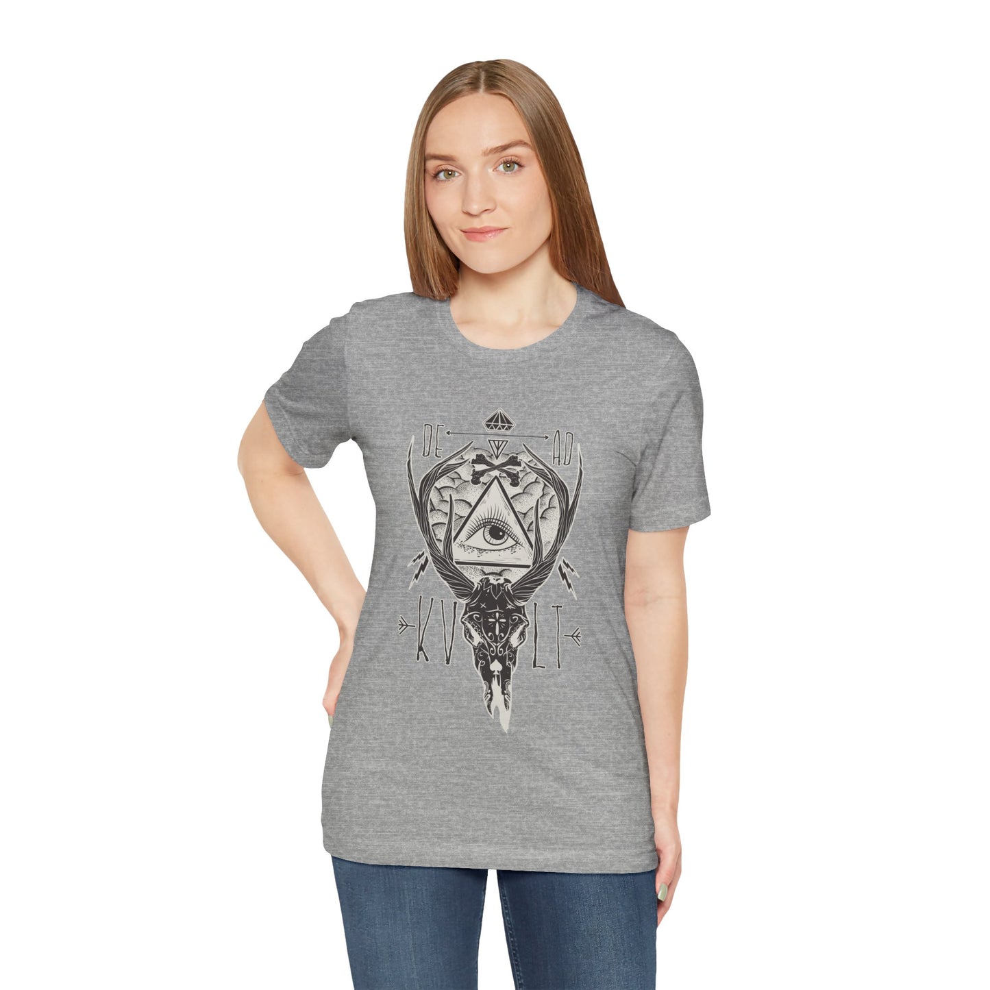 Dead Kvlt T-shirt, Eye T-shirt, Skull Shirt, Heavy Metal Shirt, Motorcycle T-Shirt, Scary Shirt, Horror Shirt, Rockers T-shirt,