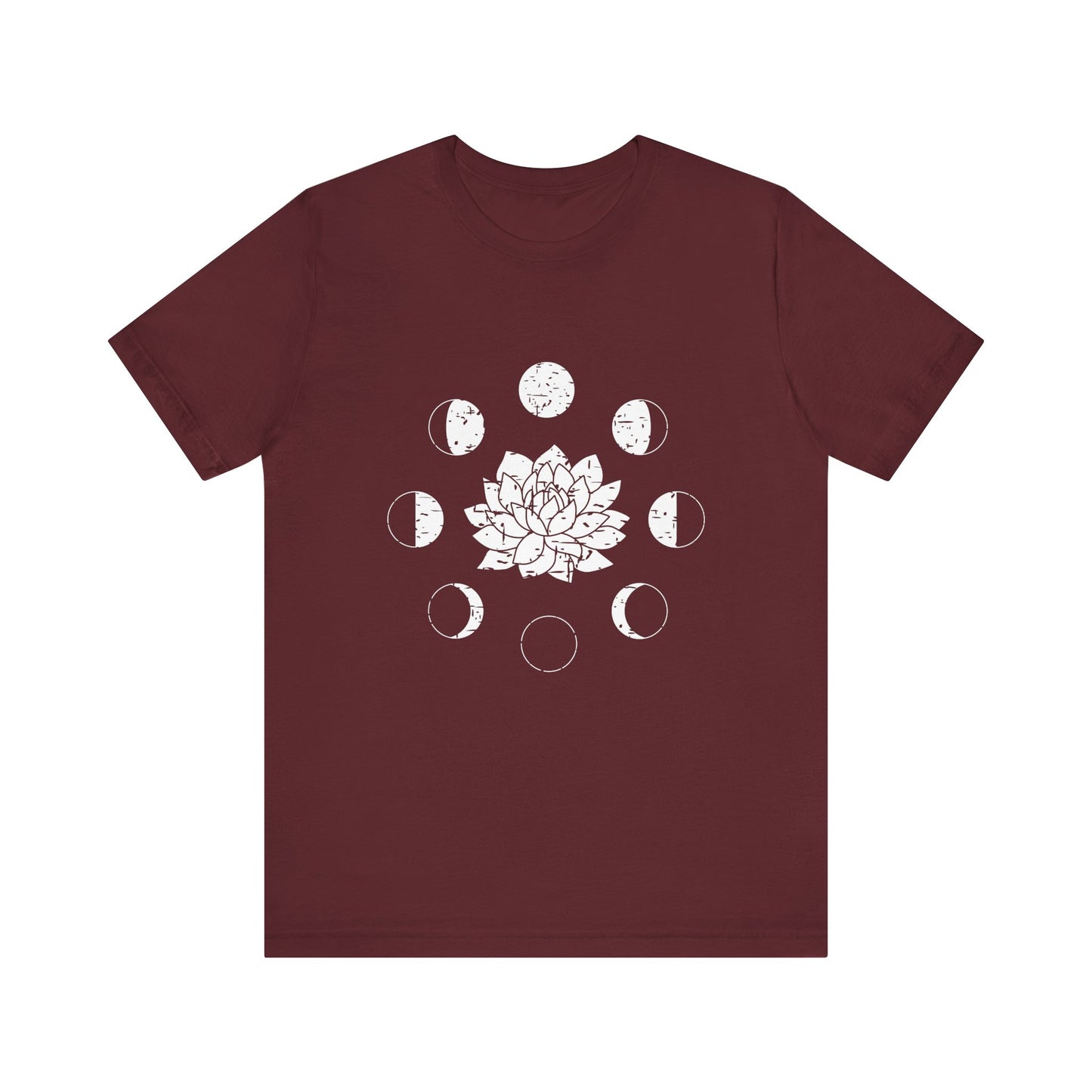 Lotus Moon Phase T-shirt, Boho T-shirt, Grunge Shirt, Inspirational T-shirt, Bohemian T-shirt, Moon and Stars T-Shirt, Gift for Her