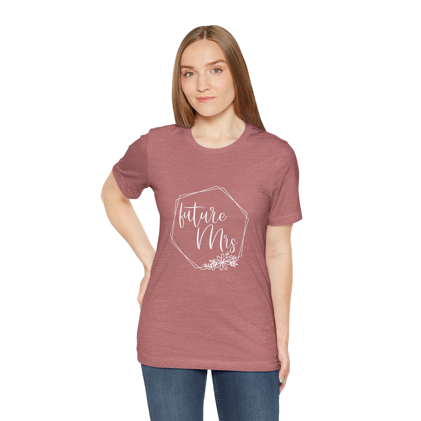 Future Mrs Shirt, Bride T-shirt, Bride Daisy Flowers Shirt, Wedding Shirt, Bride Tee, Bridal Shower Shirt, Gift Shirt for Bride