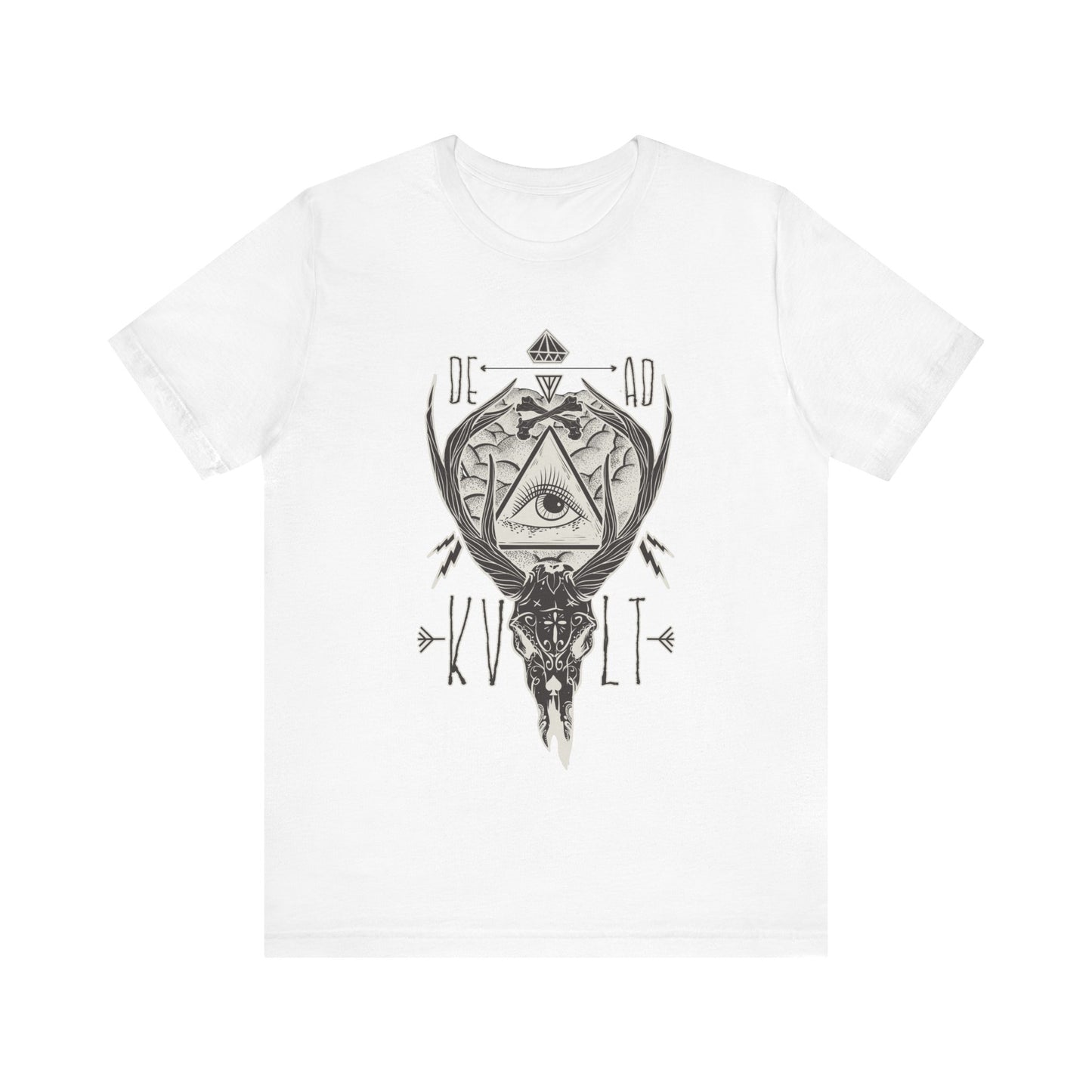 Dead Kvlt T-shirt, Eye T-shirt, Skull Shirt, Heavy Metal Shirt, Motorcycle T-Shirt, Scary Shirt, Horror Shirt, Rockers T-shirt,