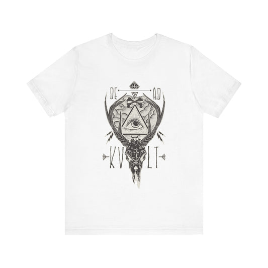 Dead Kvlt T-shirt, Eye T-shirt, Skull Shirt, Heavy Metal Shirt, Motorcycle T-Shirt, Scary Shirt, Horror Shirt, Rockers T-shirt,